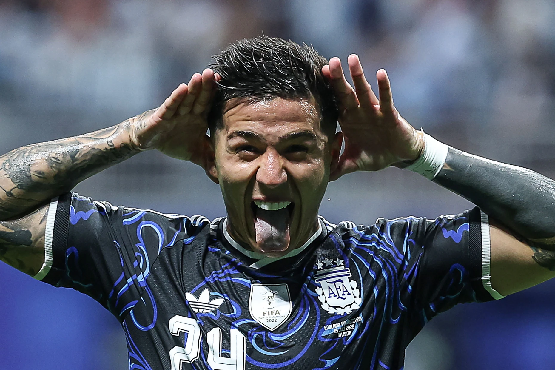 Sein Tor bringt den Ausgleich: Enzo Fernandez