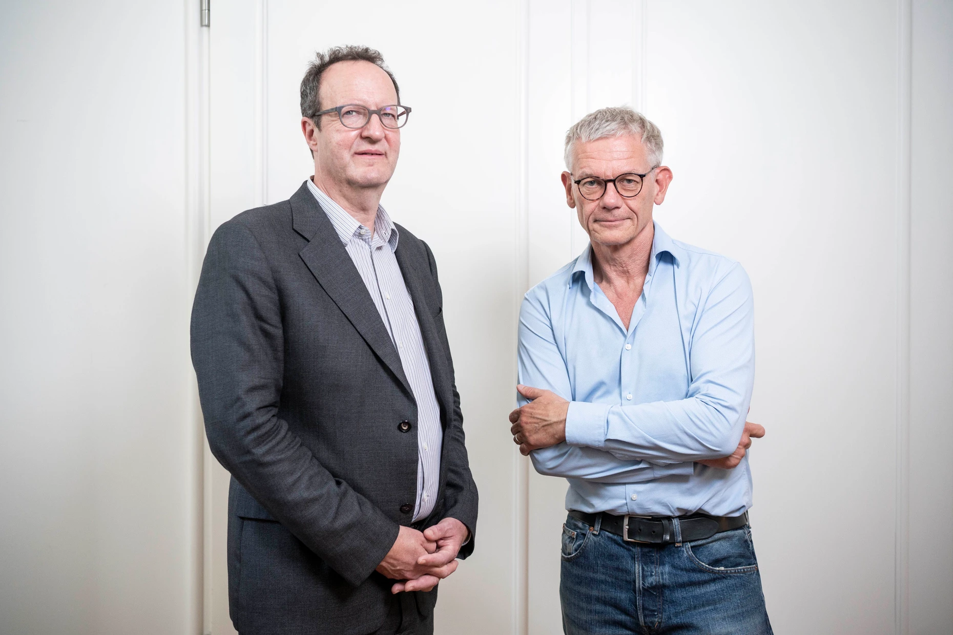 Der Direktor und sein Kurator: Raphael Gross und Stephan Malinowski beim Gespräch mit der F.A.Z.