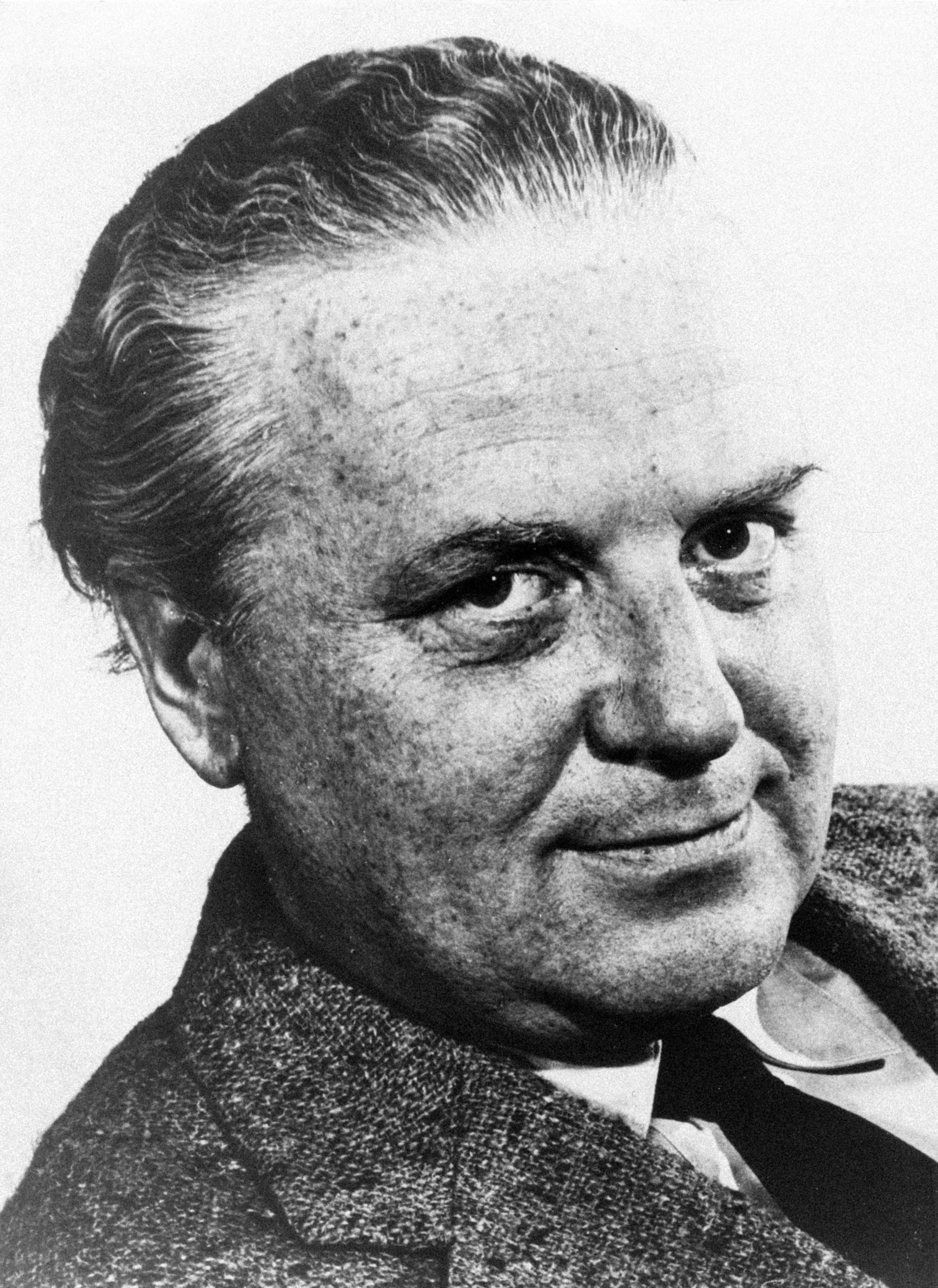Der Schriftsteller und Maler Hans Scholz