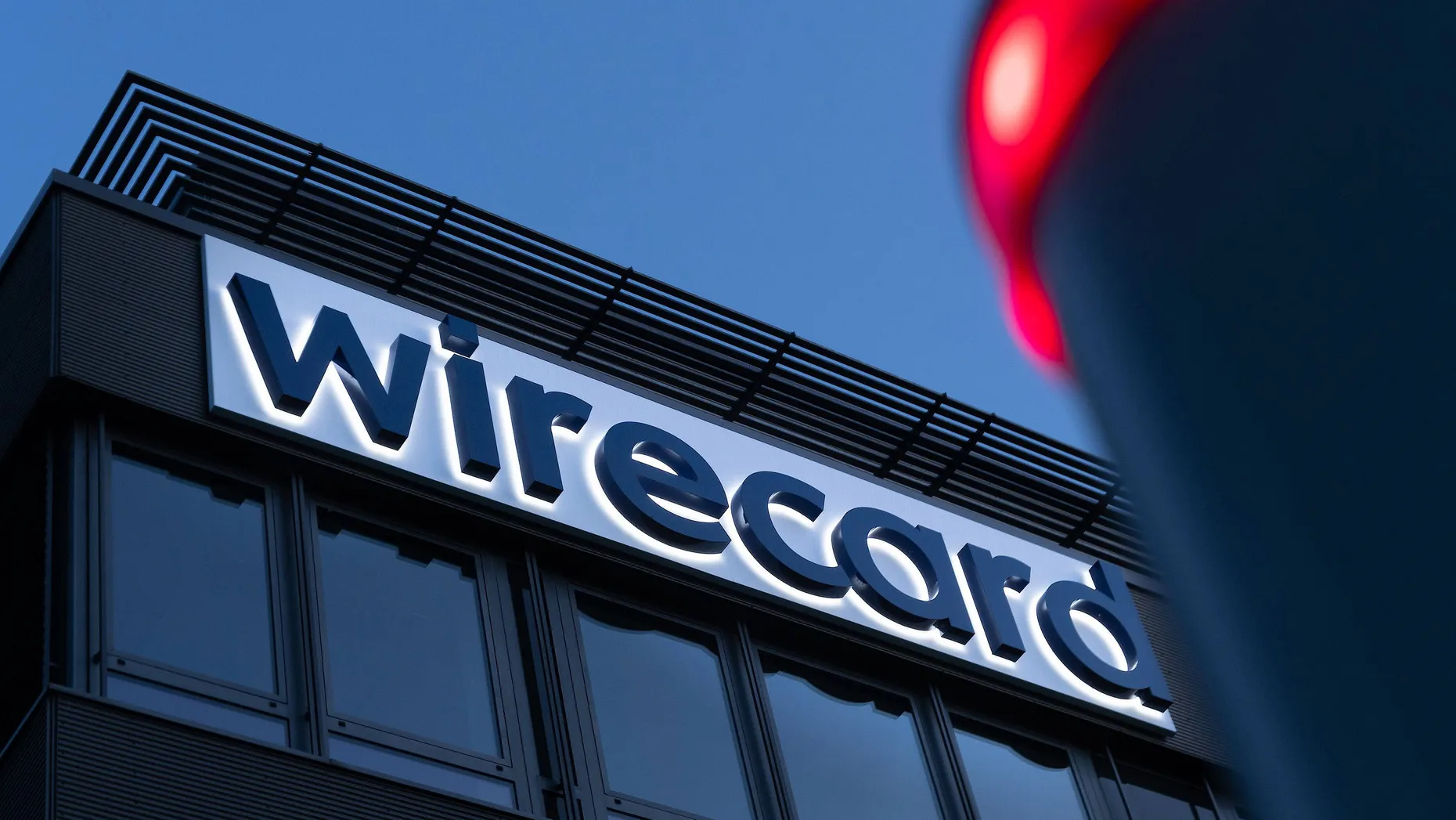 Die Firmenzentrale von Wirecard in Aschheim bei München am 20. Juli 2020.