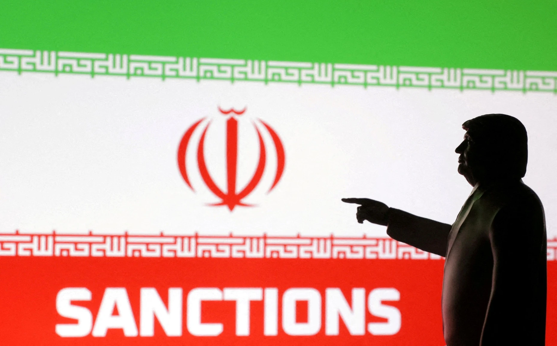 Keine Freunde: Donald Trump erklärt die Iran-Sanktionen im Jahr 2015.