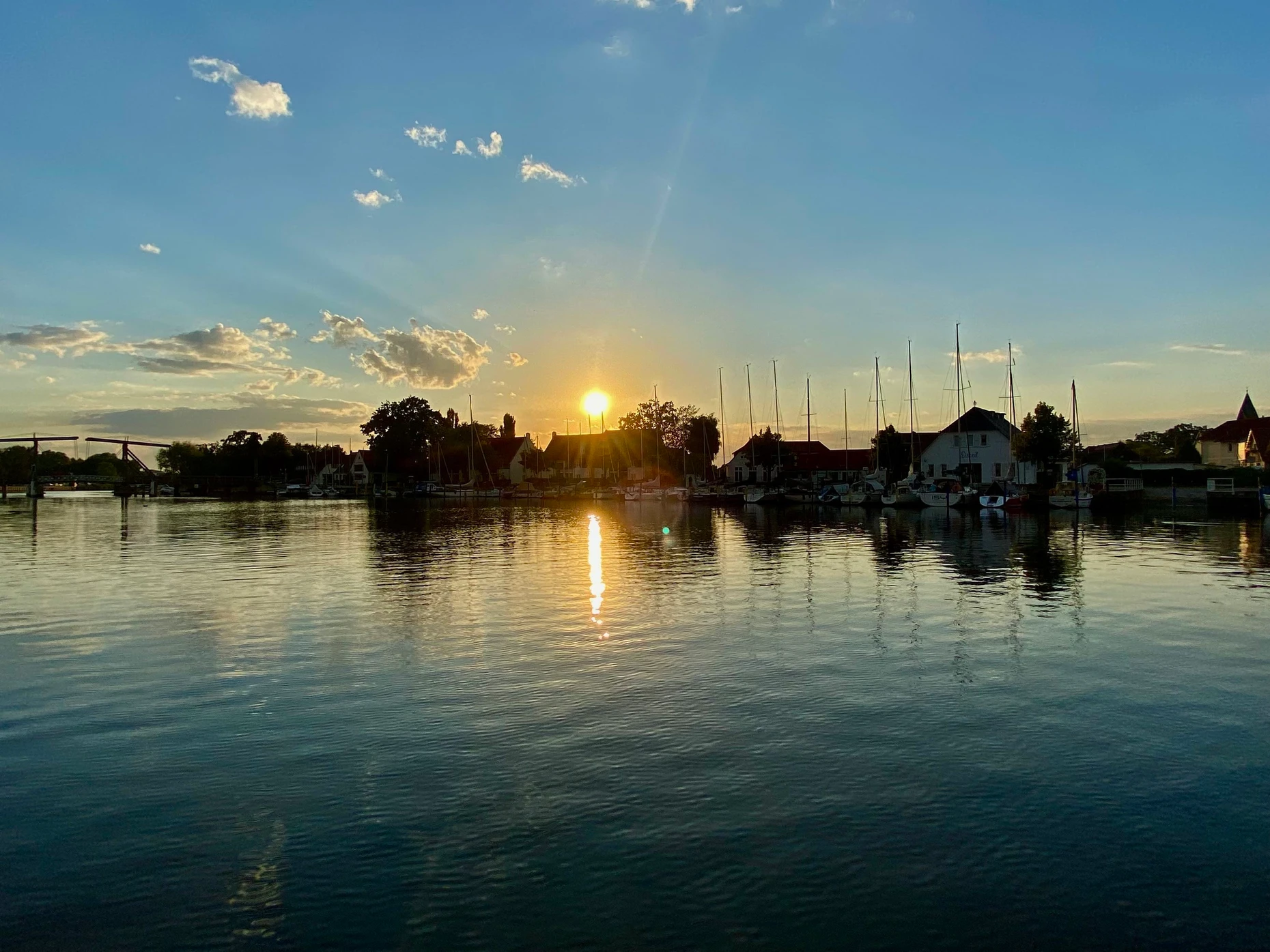 Sommerabend in Wieck