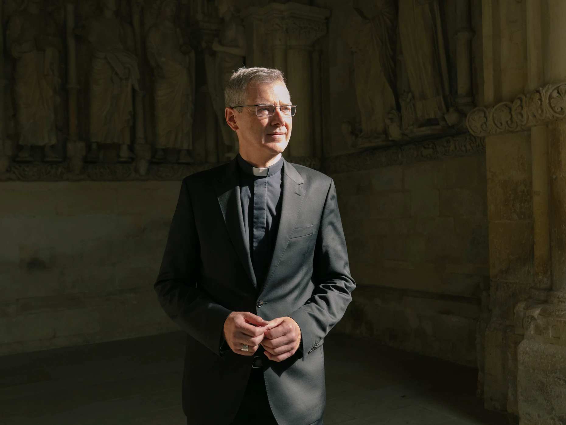 In seiner Bischofskirche: Heiner Wilmer im Paulus-Dom zu Münster