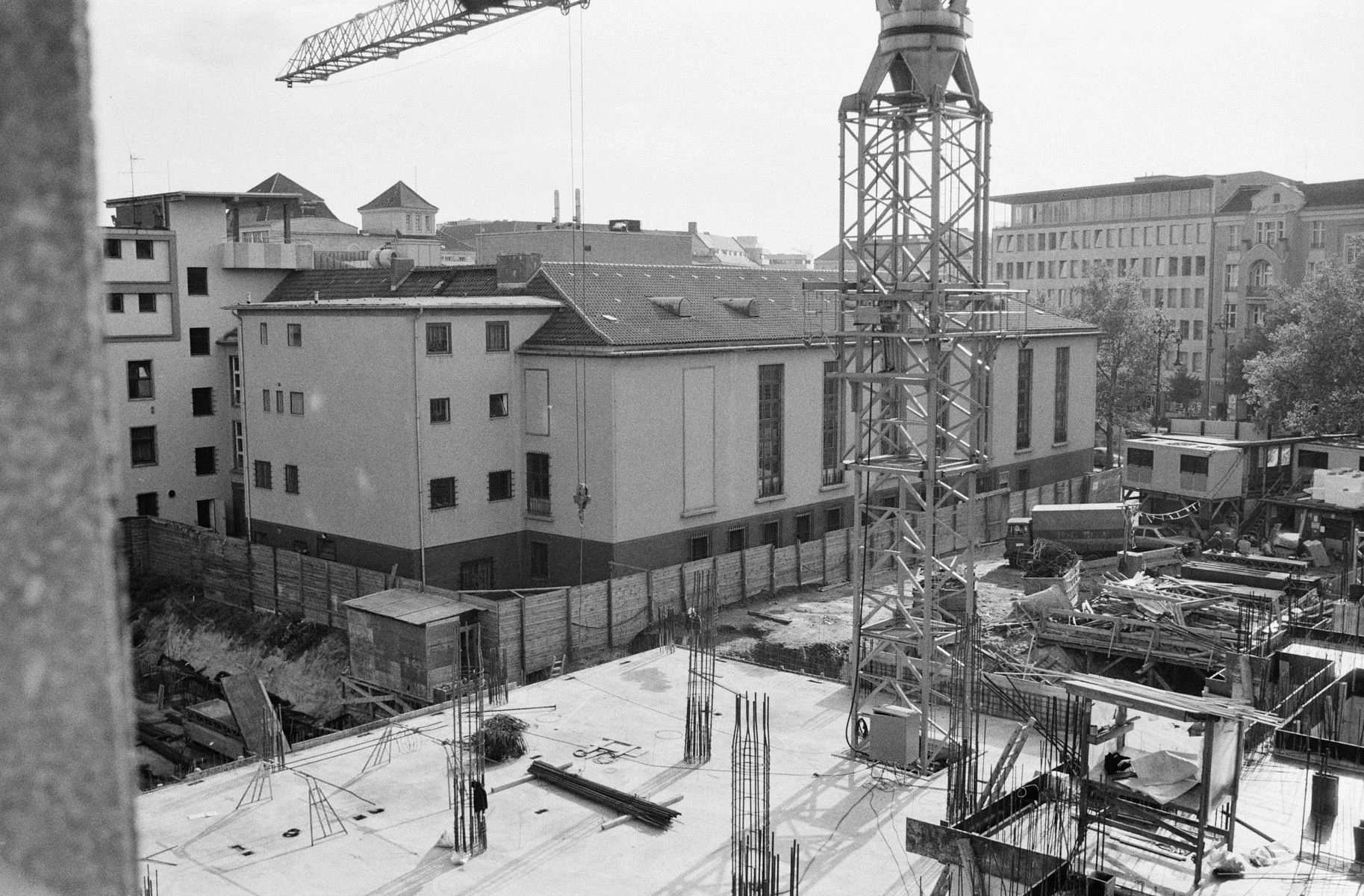 Nach der Wiedervereinigung begann noch einmal eine Phase des Hochschulausbaus: das Studentenhaus 1991.