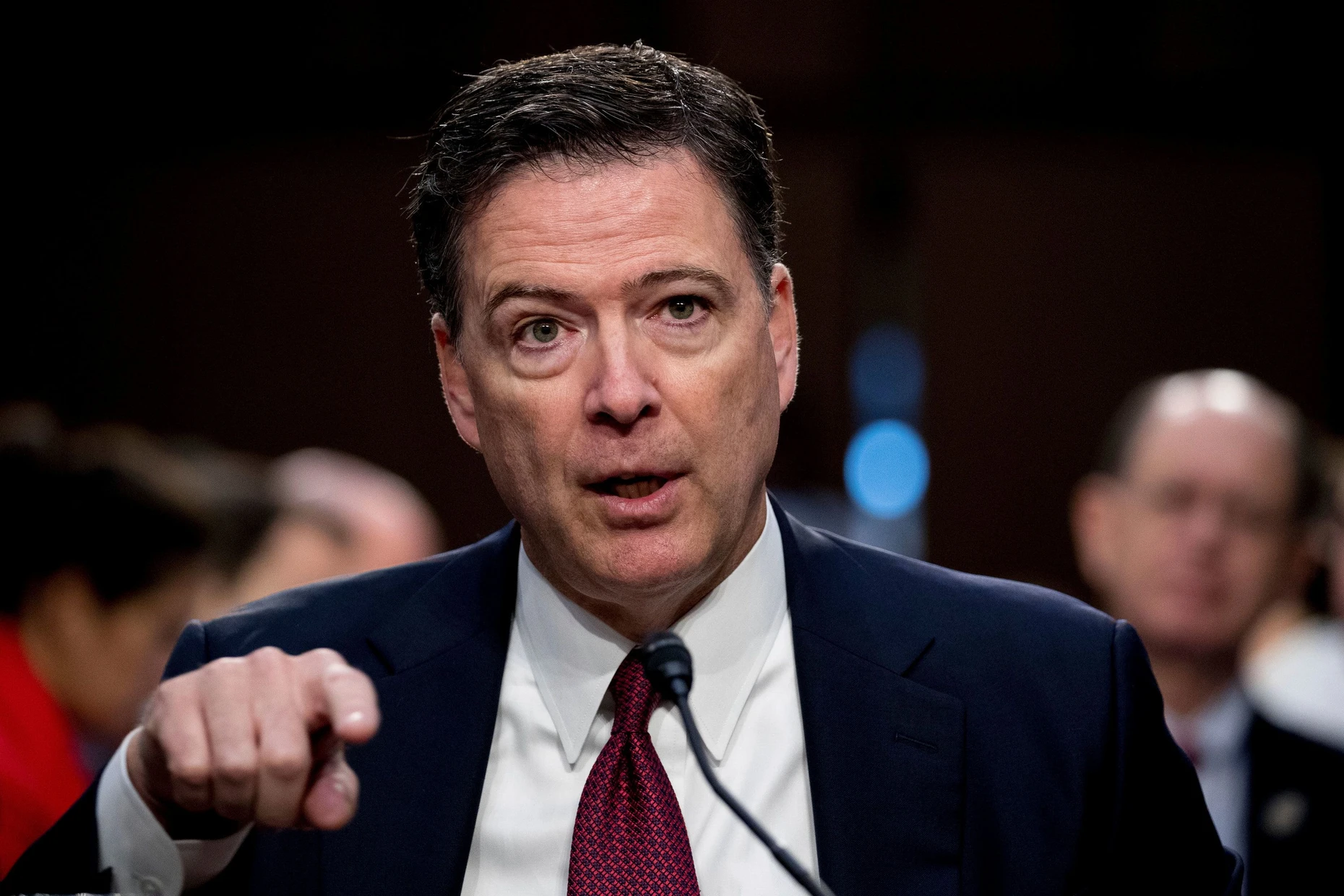 Der frühere FBI-Chef James Comey im Juni 2017 in Washington