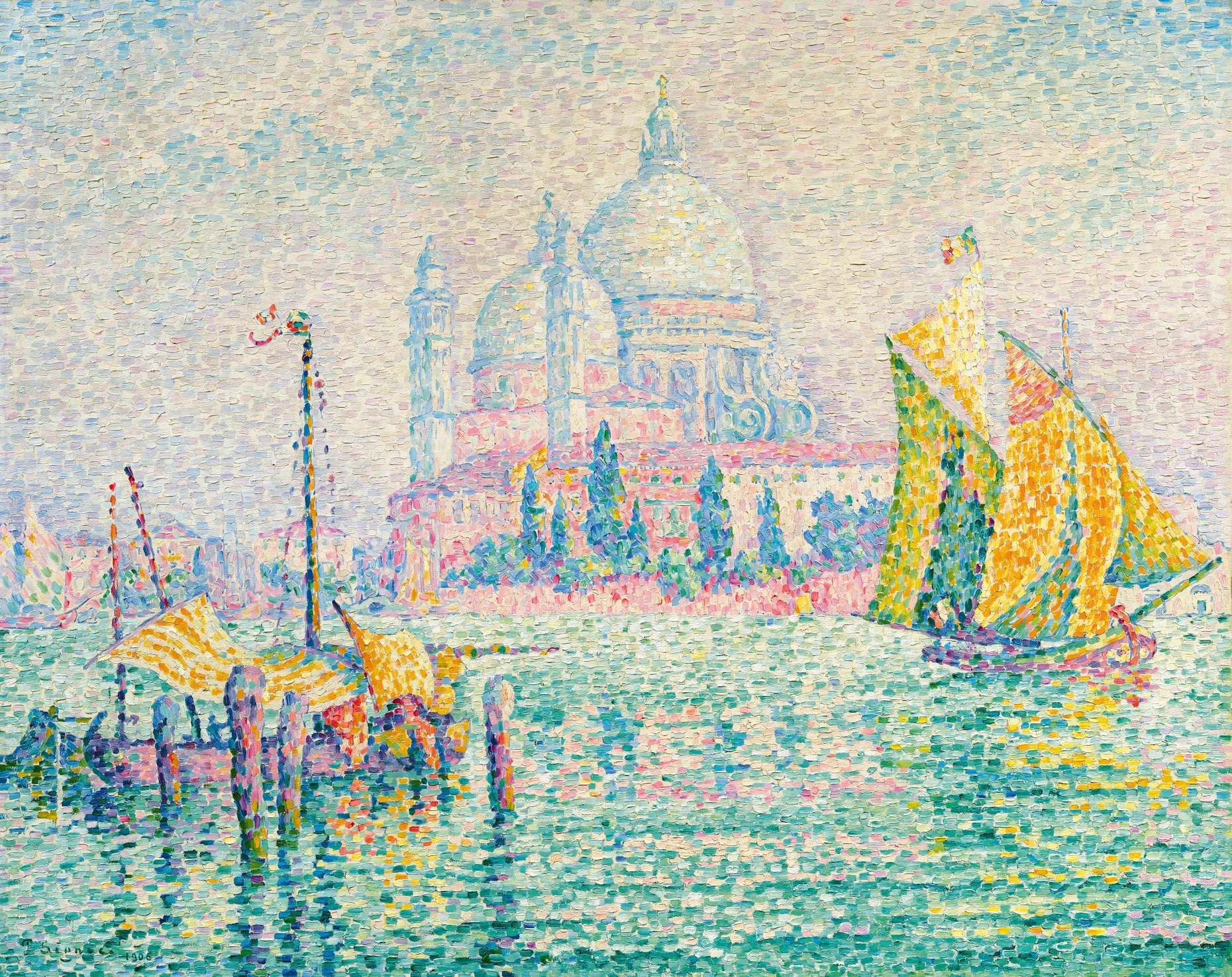 Zuschlag bei 3,55 Millionen Franken bei Koller: Paul Signac, „La Salute (Venise)“, 1906