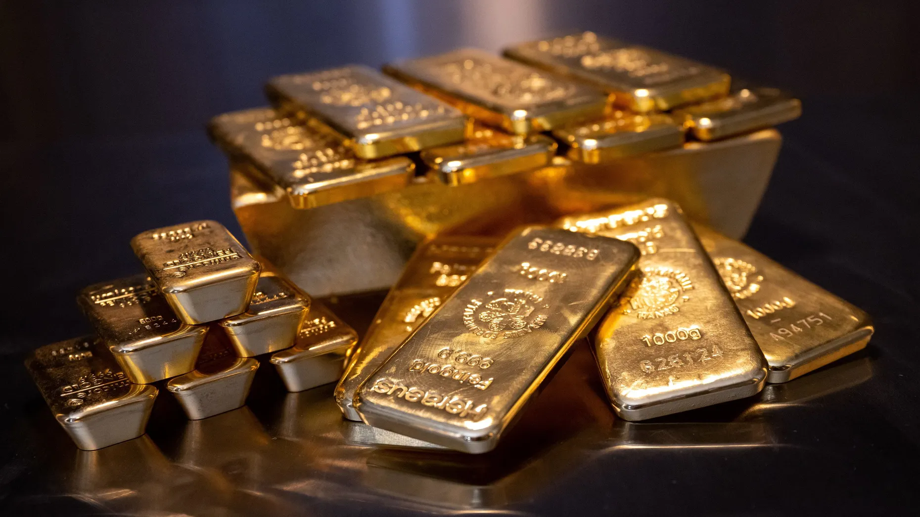 Goldbarren bleiben gefragt.