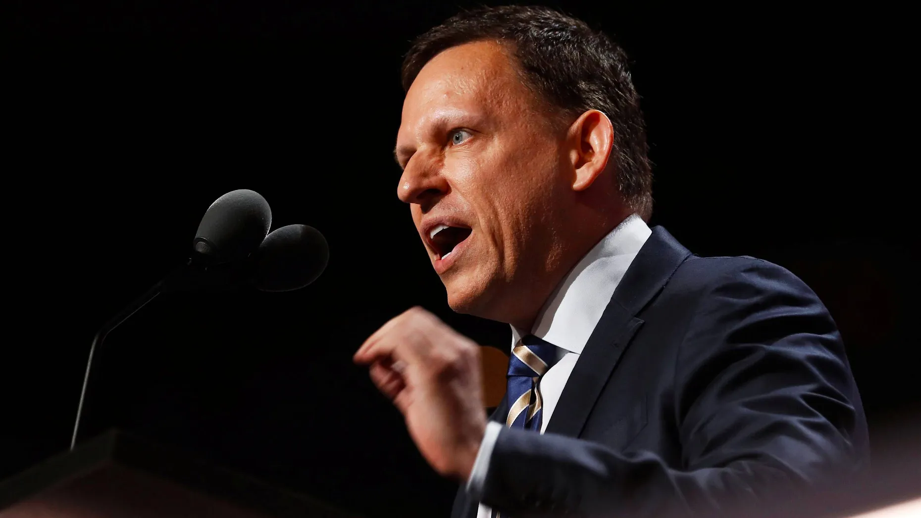 Paypal-Mitgründer Peter Thiel auf einer Veranstaltung der Republikaner in Ohio im Juli 2016.