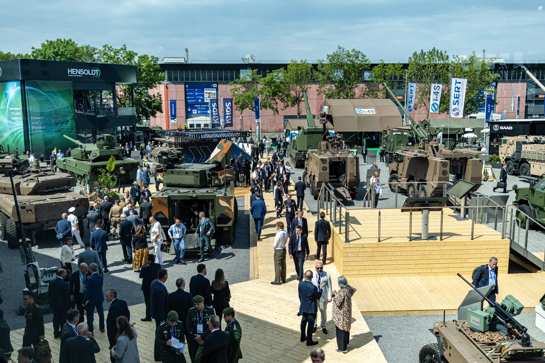 Militärmesse Eurosatory