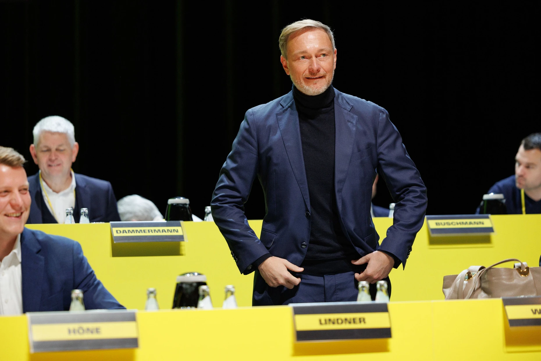 Der frühere FDP-Vorsitzende Christian Lindner auf einem Landesparteitag im Dezember 2024