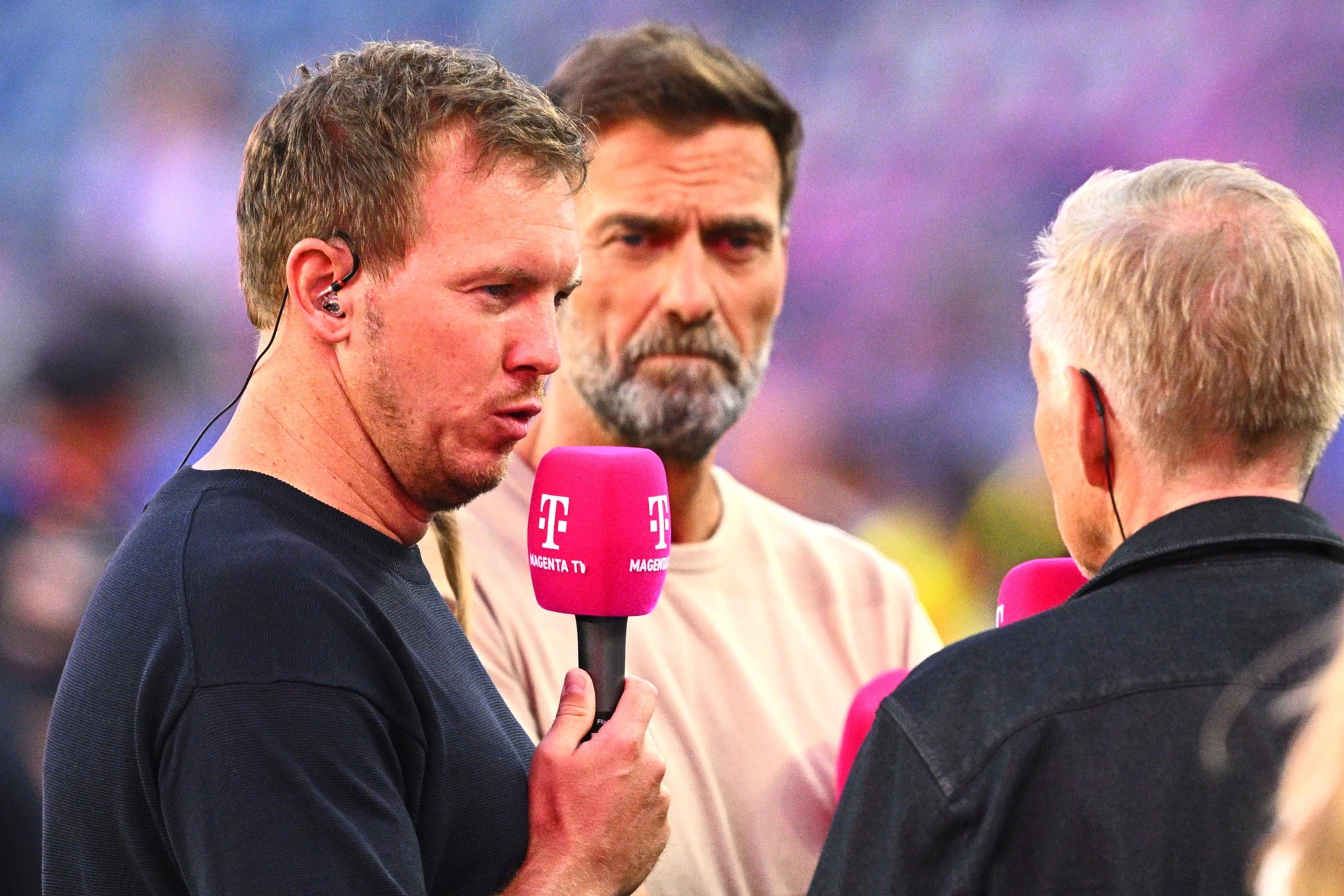 Der „Noch“-Bundestrainer und sein Nachfolger? Julian Nagelsmann und Jürgen Klopp