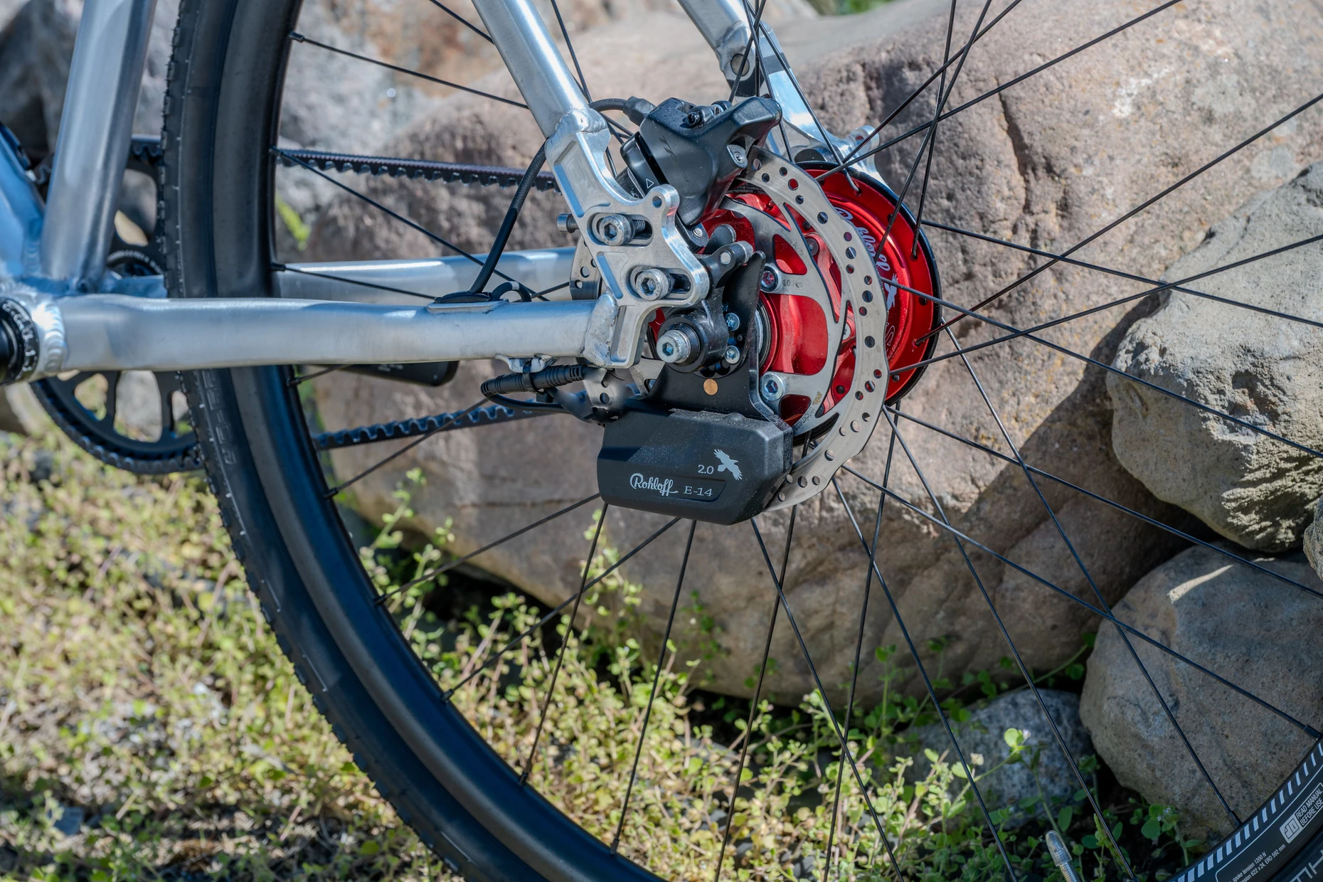 Elektronische Schaltung: Die E-14 Solo von Rohloff.