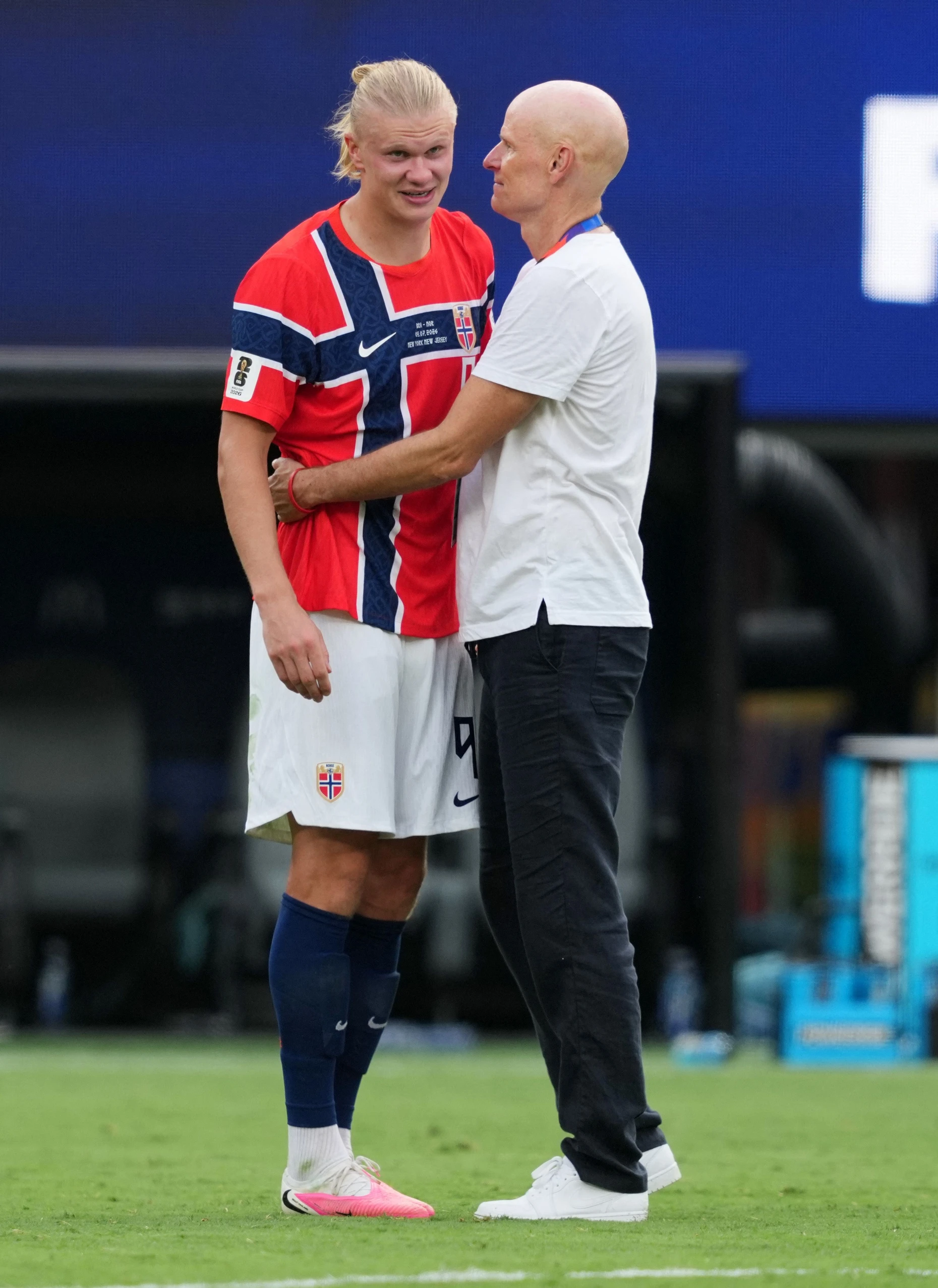 Das Viertelfinale gegen England wird für Norwegen auch zum Duell zwischen Torjäger Erling Haaland und Harry Kane.