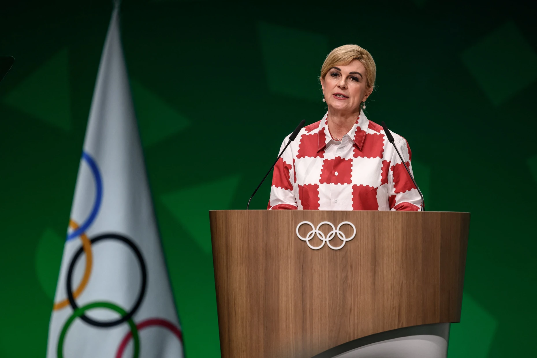 Vergibt die Spiele 2036 im Jahr 2029: Kolinda Grabar-Kitarović, Vorsitzende der „Future Hist Commission“ des IOC
