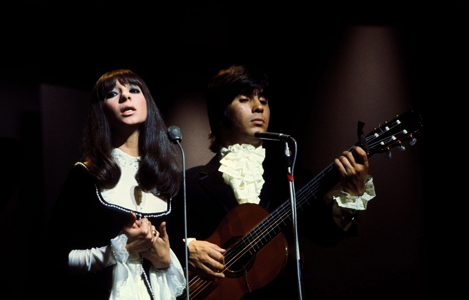 Mit „Cinderella Rockefella“ standen sie im März 1968 auf Platz eins der britischen Single-Hitparade: Esther und Abi Ofarim.