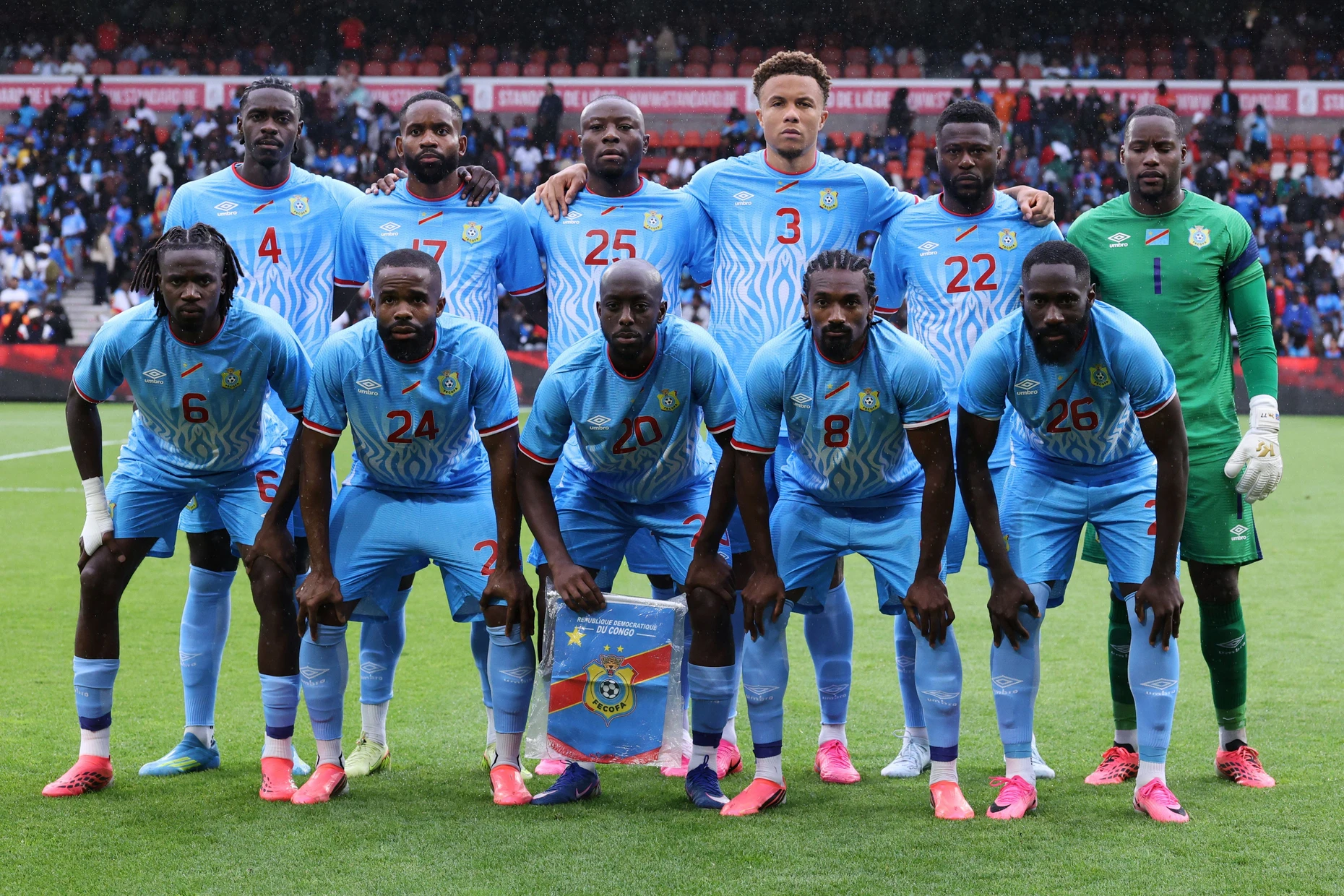 Probleme zuhauf: Das Team aus Kongo musste vor der WM viele Hürden überwinden.