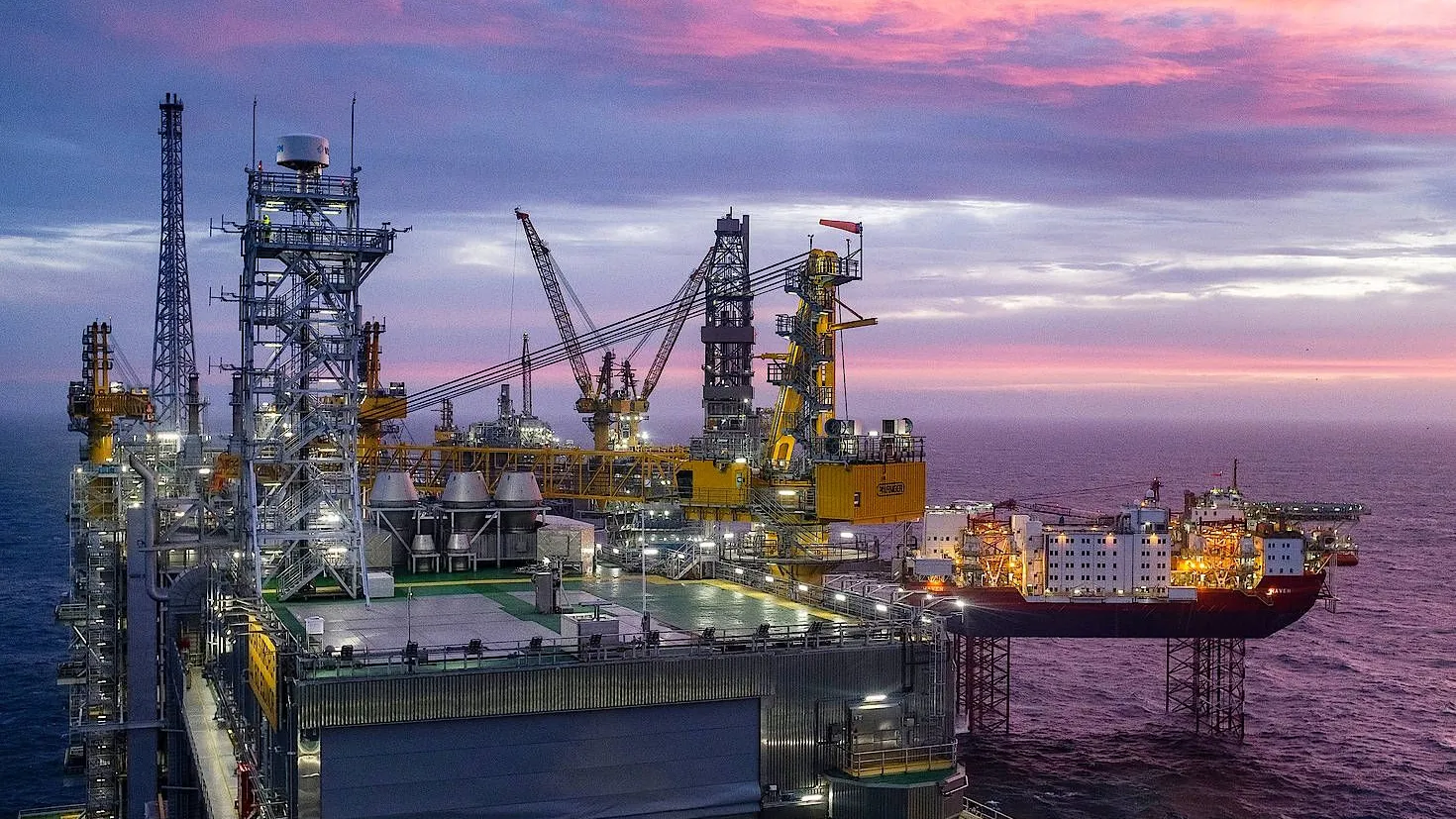 Verdient kräftig Geld für Norwegen: Ölplattform im Johan Sverdrup Ölfeld