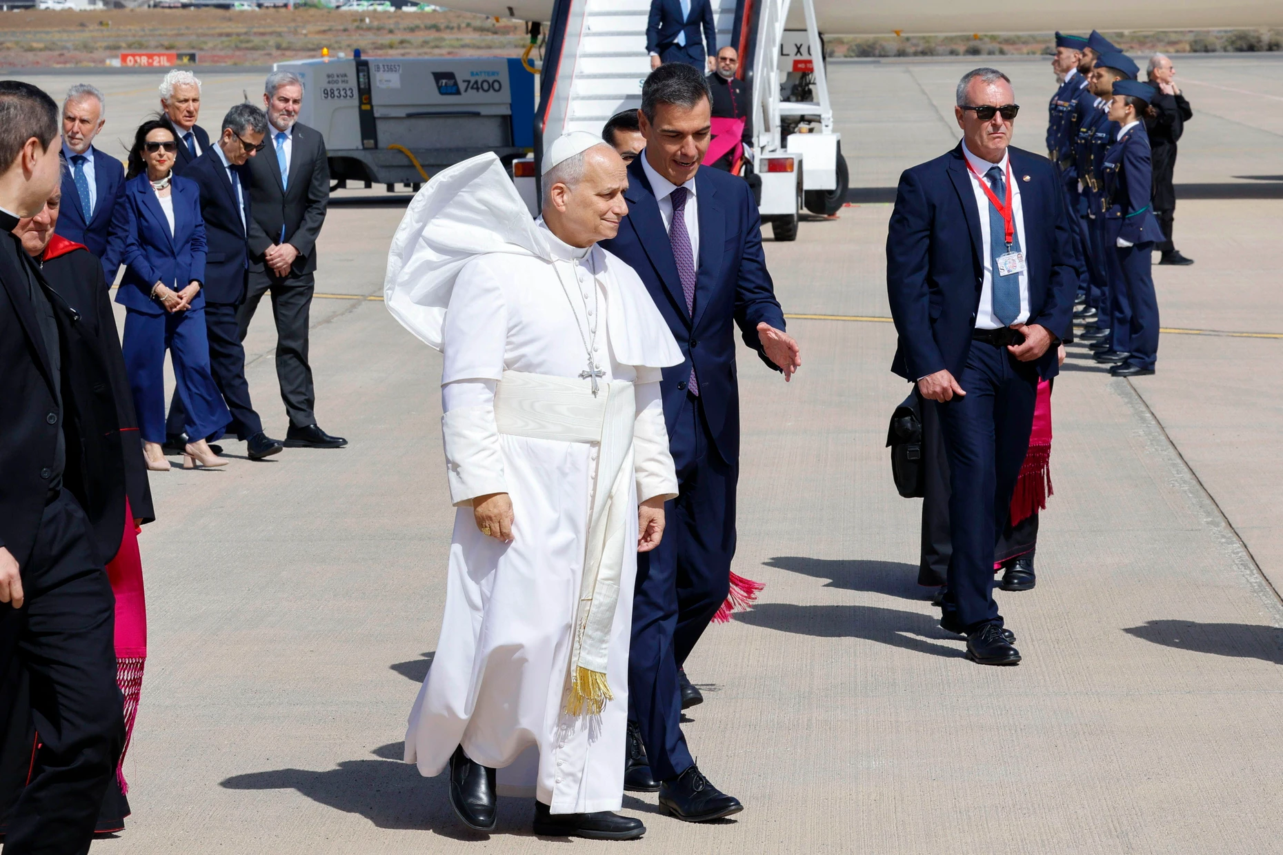 Sánchez empfängt den Papst am 11. Juni in Gran Canaria.