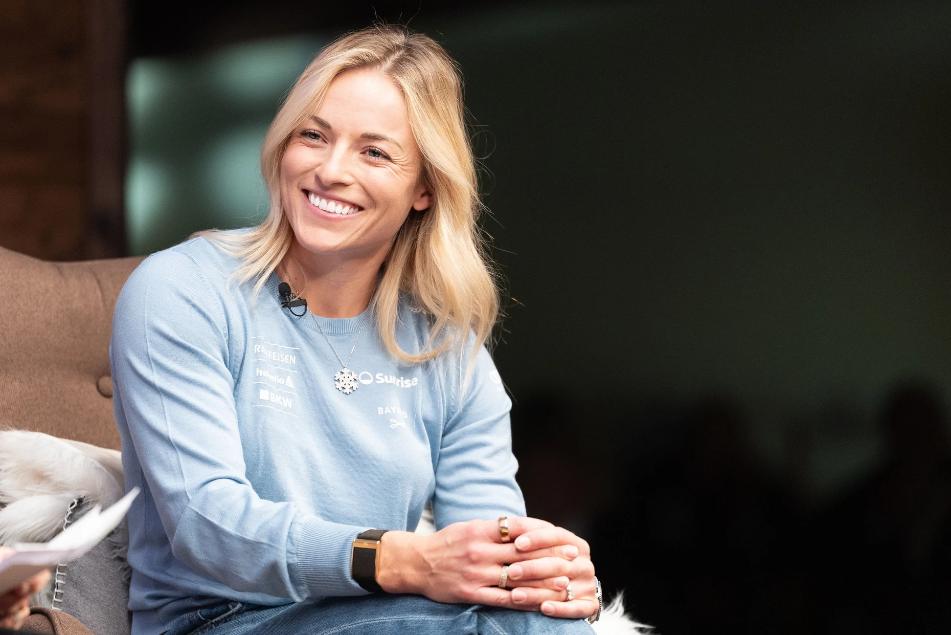 Lara Gut-Behrami: „Trotz fast 20 Jahren Spitzensport, trotz Stürzen und Verletzungen habe ich keine wiederkehrenden Schmerzen und möchte auch keine haben.“