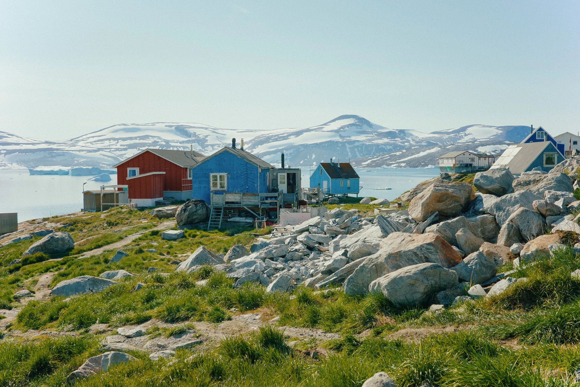 Beispiel für die einsamen Gegenden Grönlands: die Siedlung Kullorsuaq