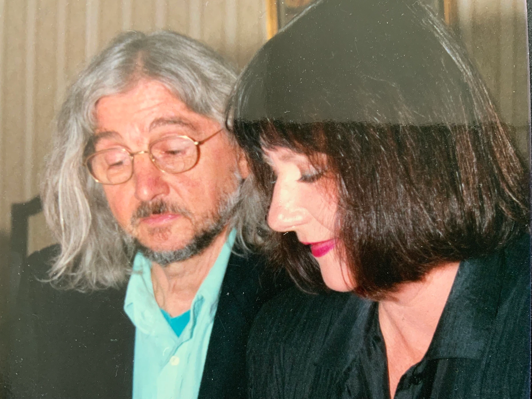 Erfolg mit Uhr-Kunst: Heinz te Laake mit seiner Frau Marlis auf einem undatierten Bild