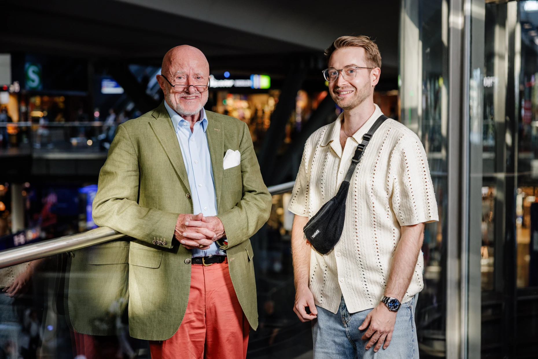 Dirk Kaesler (rechts) und Christian Skudlik (links)