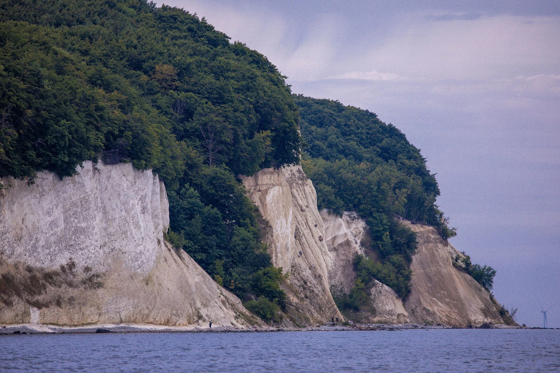 Die Kreidefelsen zwischen Sassnitz und Kap Arkona