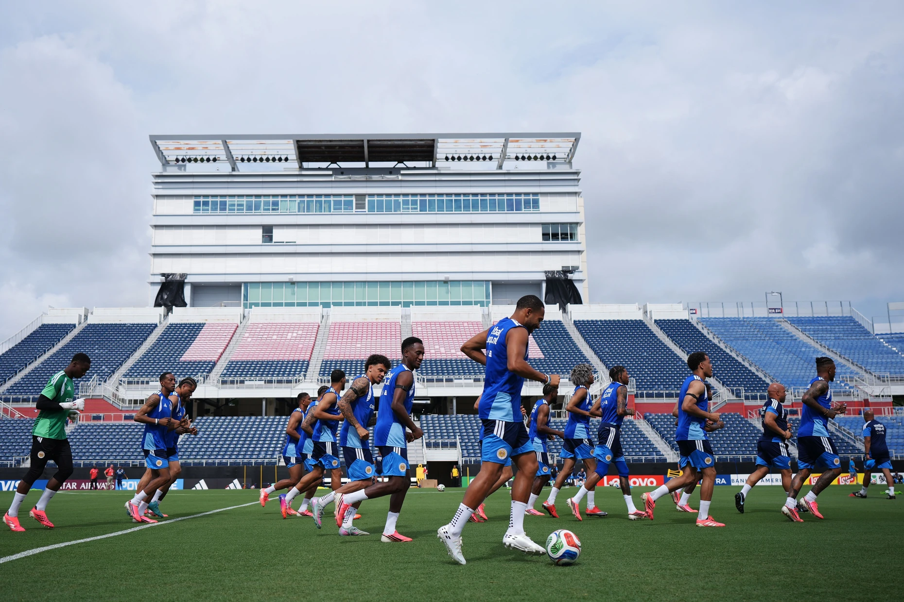 Die Spieler von Curaçao trainieren in Boca Raton, Juni 2026