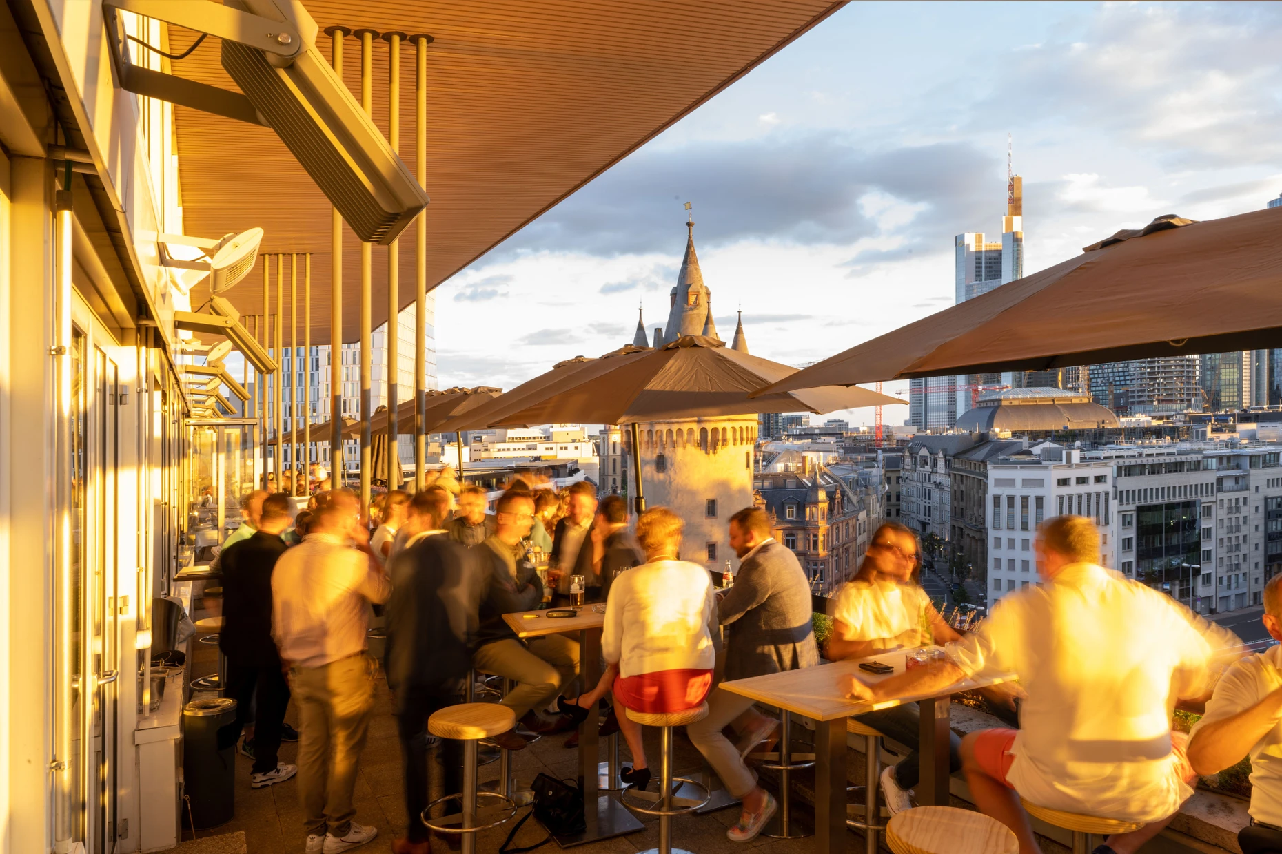 Im Hotel Flemings in der Innenstadt: das Occhio D´Oro