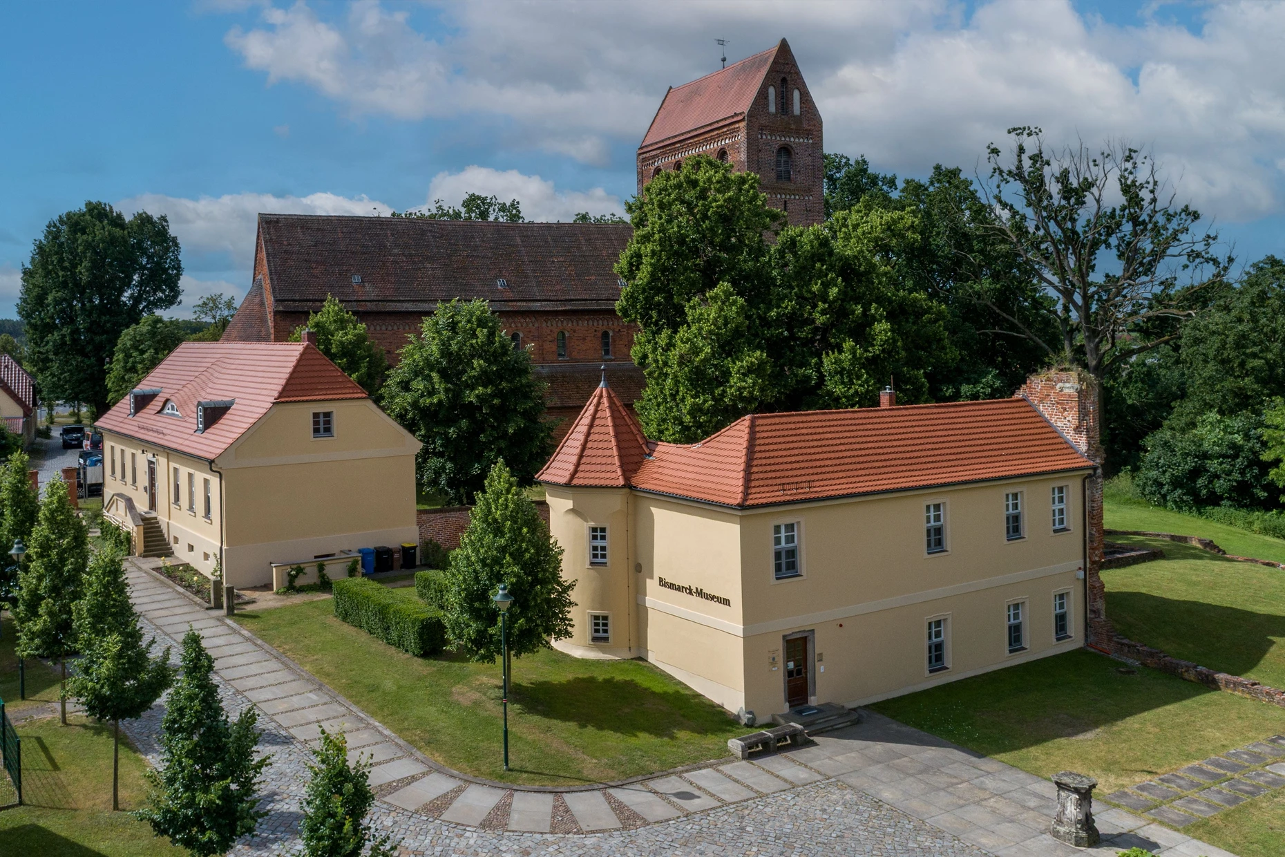 Heute auch ein Museum: die Otto-von-Bismarck-Stiftung in Schönhausen