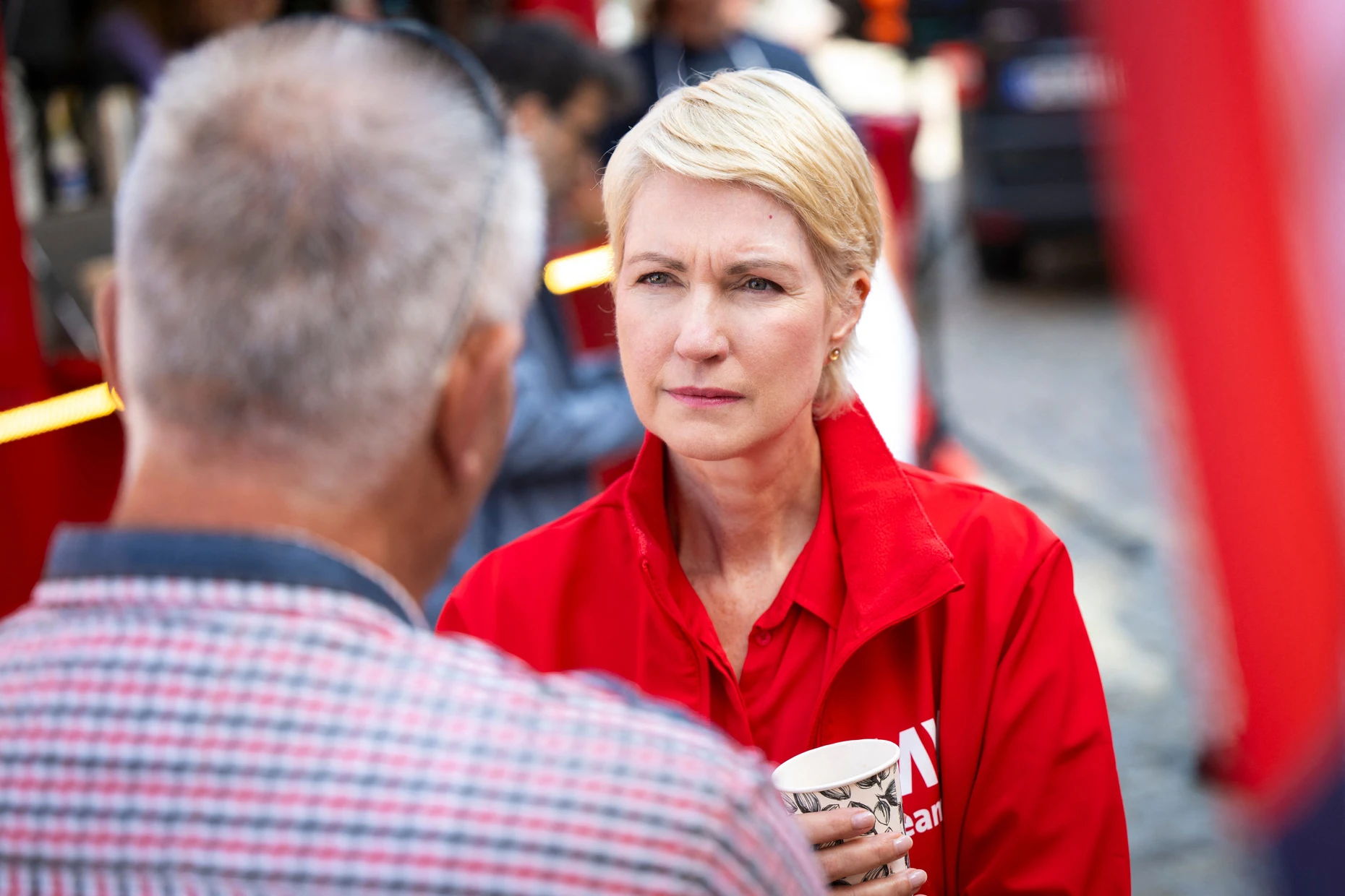 „Entweder ich oder die AfD“: Die amtierende Ministerpräsidentin Manuela Schwesig (SPD) setzt auf ihre Beliebtheit.
