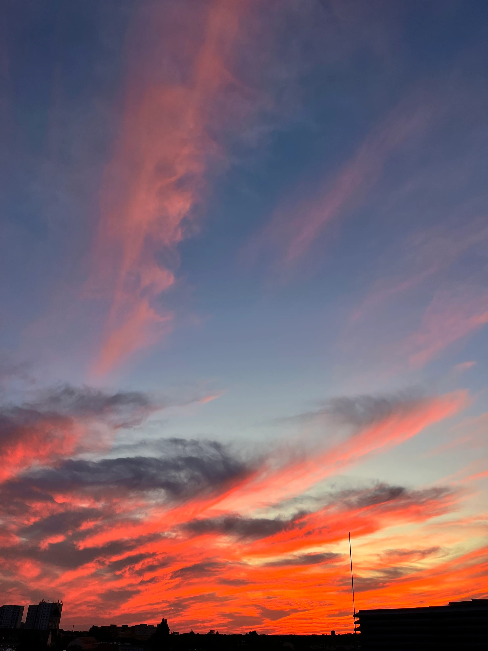 Der Himmel über Potsdam: Ausblick von der Dachterrasse