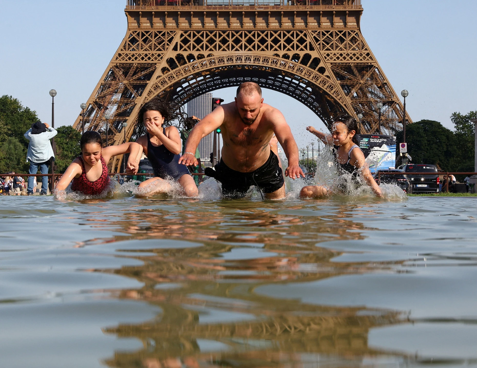 Abtauchen: Wer die Möglichkeit hat, verlässt Paris in den heißen Sommertagen.