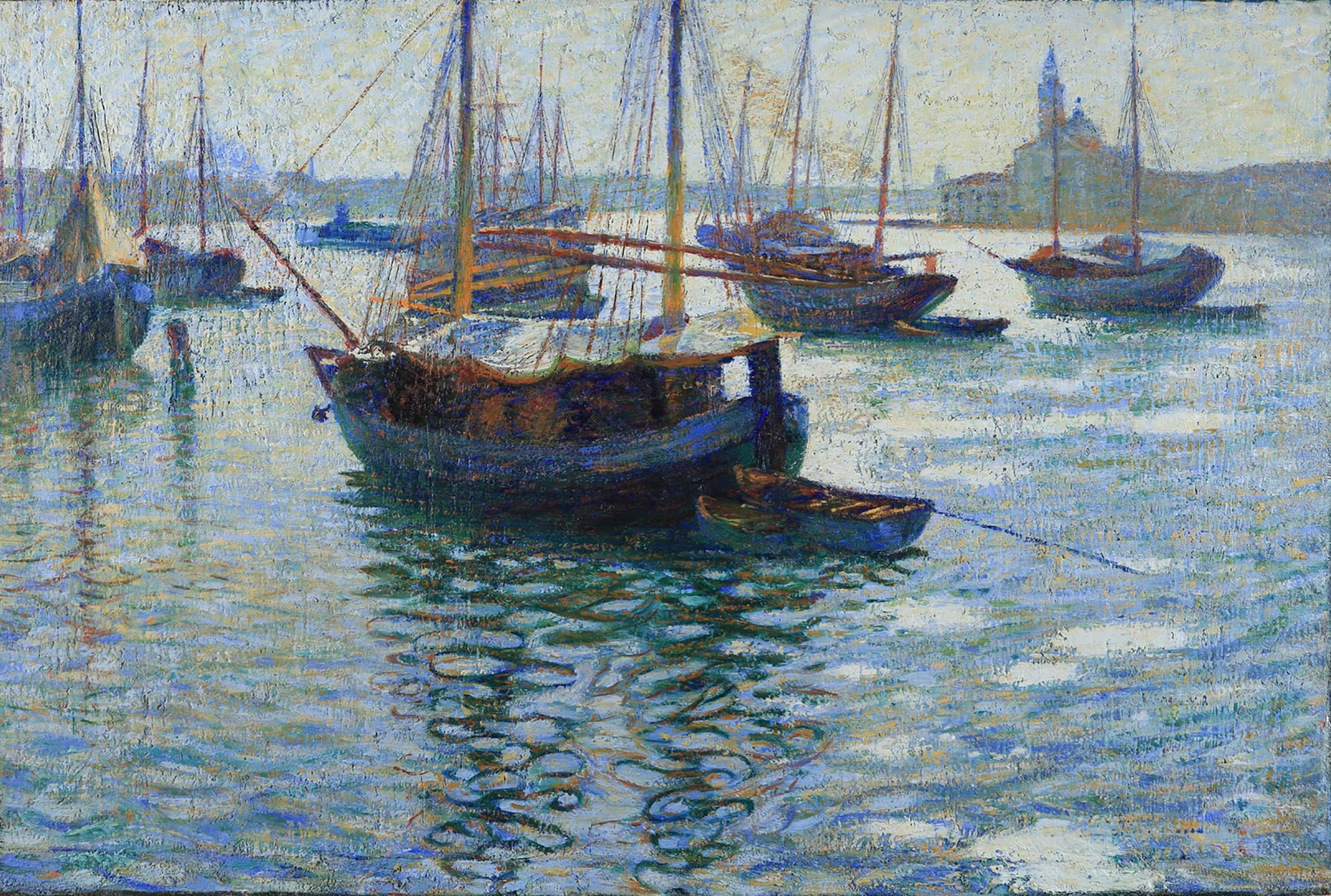 Als der Futurist noch ein Impressionist war: „Impressione di Venezia“ von Umberto Boccioni aus dem Jahr 1907 bei Enrico Gallerie