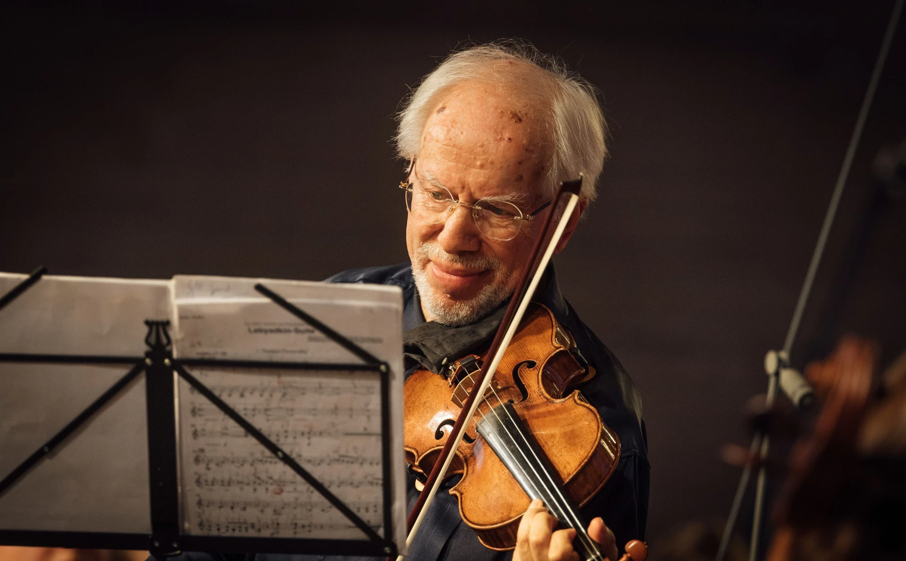 Gidon Kremer beim Konzert mit seiner Kremerata Baltica in Gohrisch