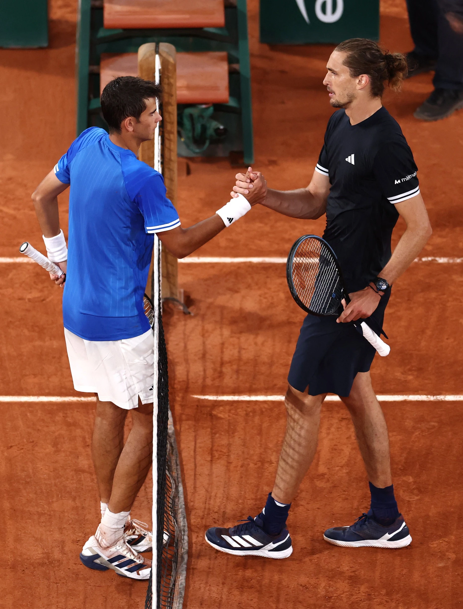Der Schüler und der Meister: Jódar (links) und Zverev