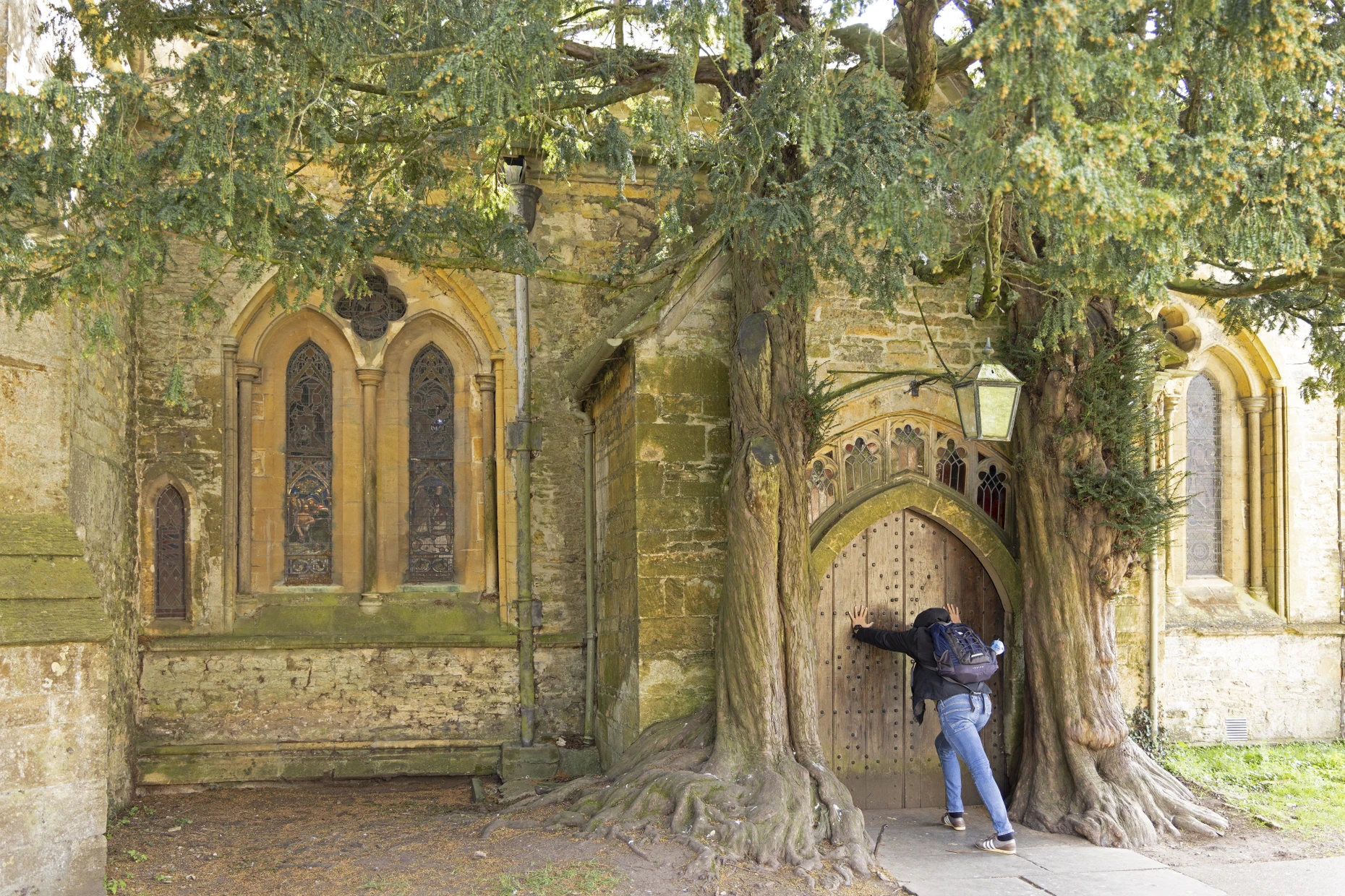 Die Tür an der St. Edward's Church in Stow-on-the-Wold soll schon J.R.R. Tolkien inspiriert haben.
