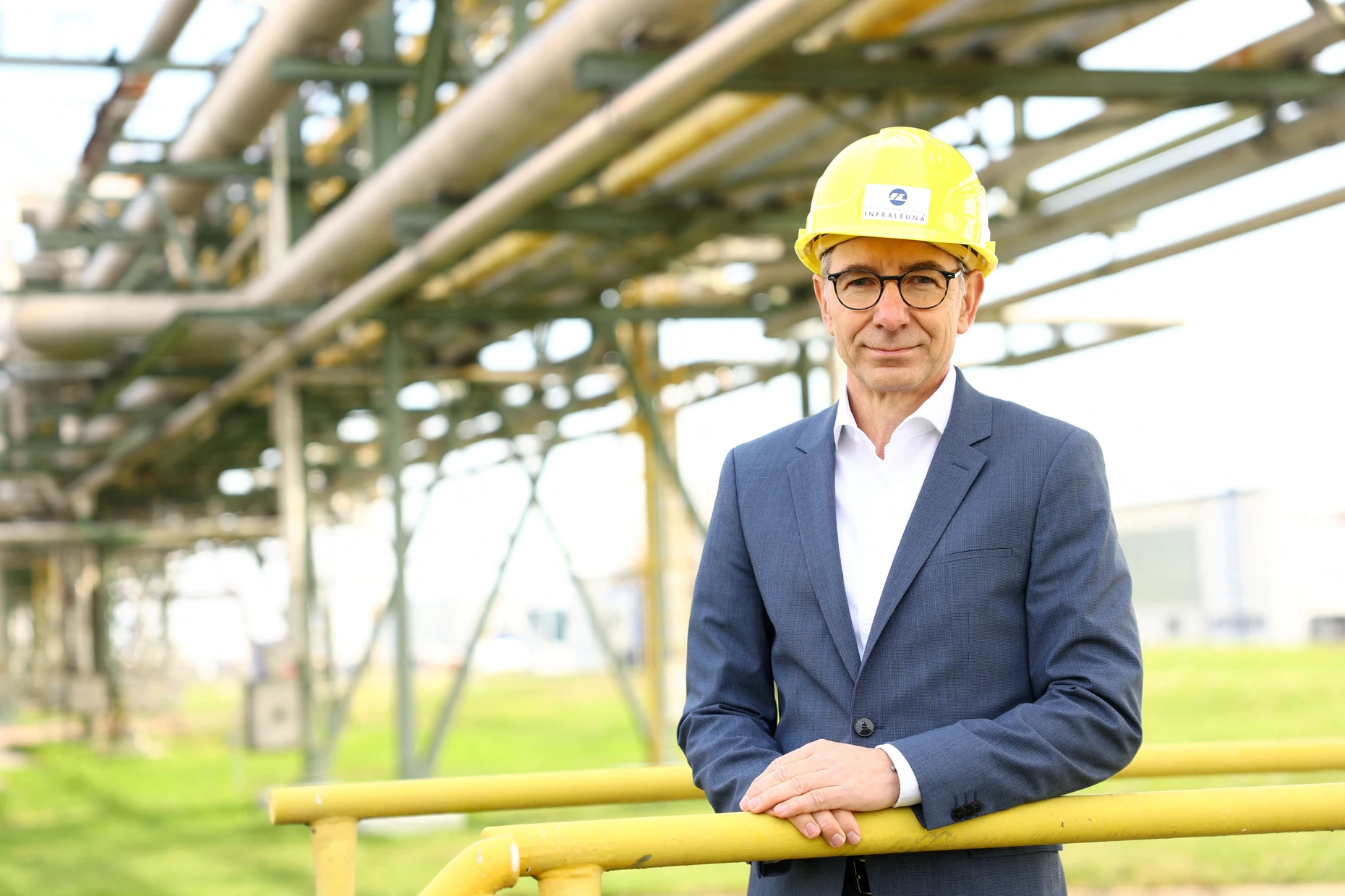 Angespannte Lage im Chemiedreieck: Infraleuna-Chef Christof Günther