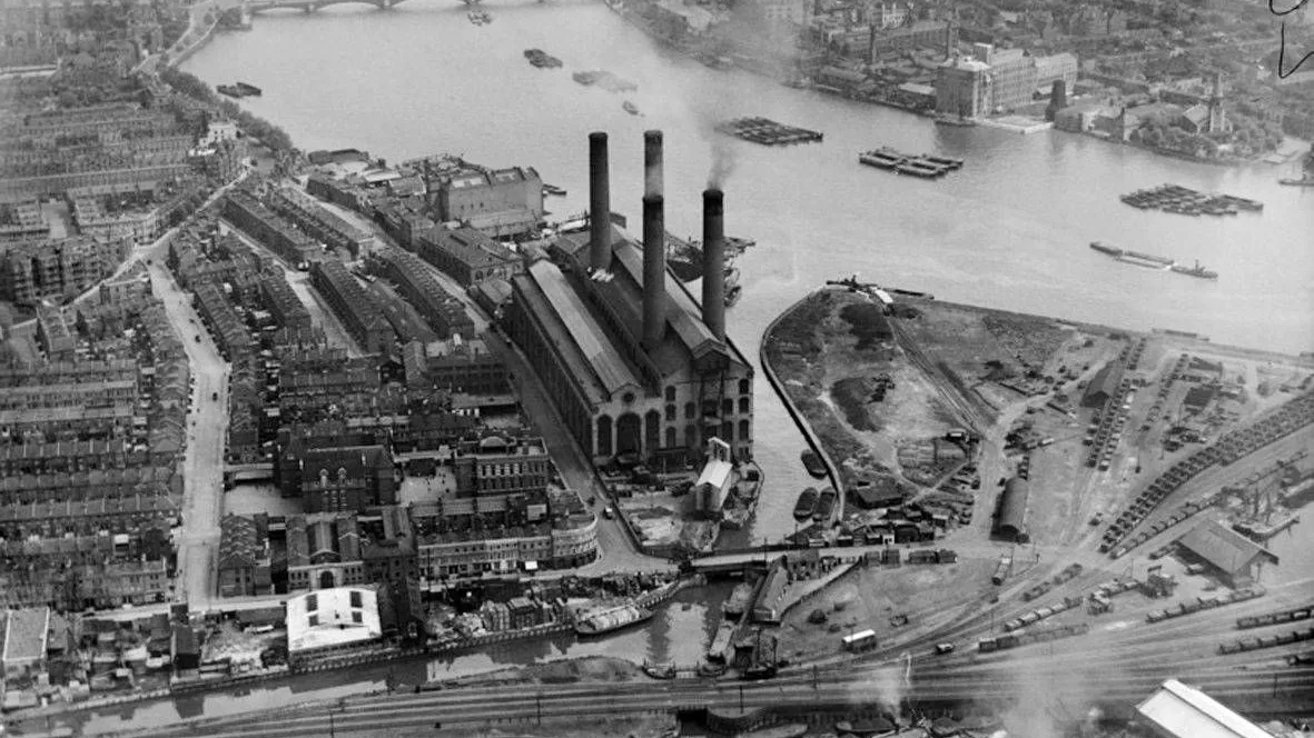 Lots Road Power Station, Chelsea (London), 1921