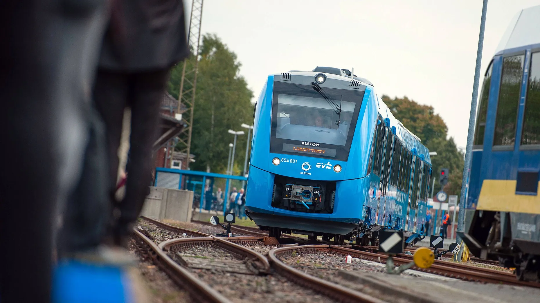 Zumindest hier wird die Technik schon eingesetzt: wasserstoffbetriebener Zug in Bremervörde