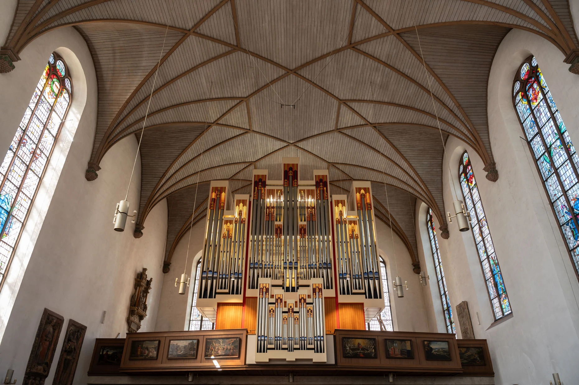 1990 erbaut: die Rieger-Orgel in der Katharinenkirche