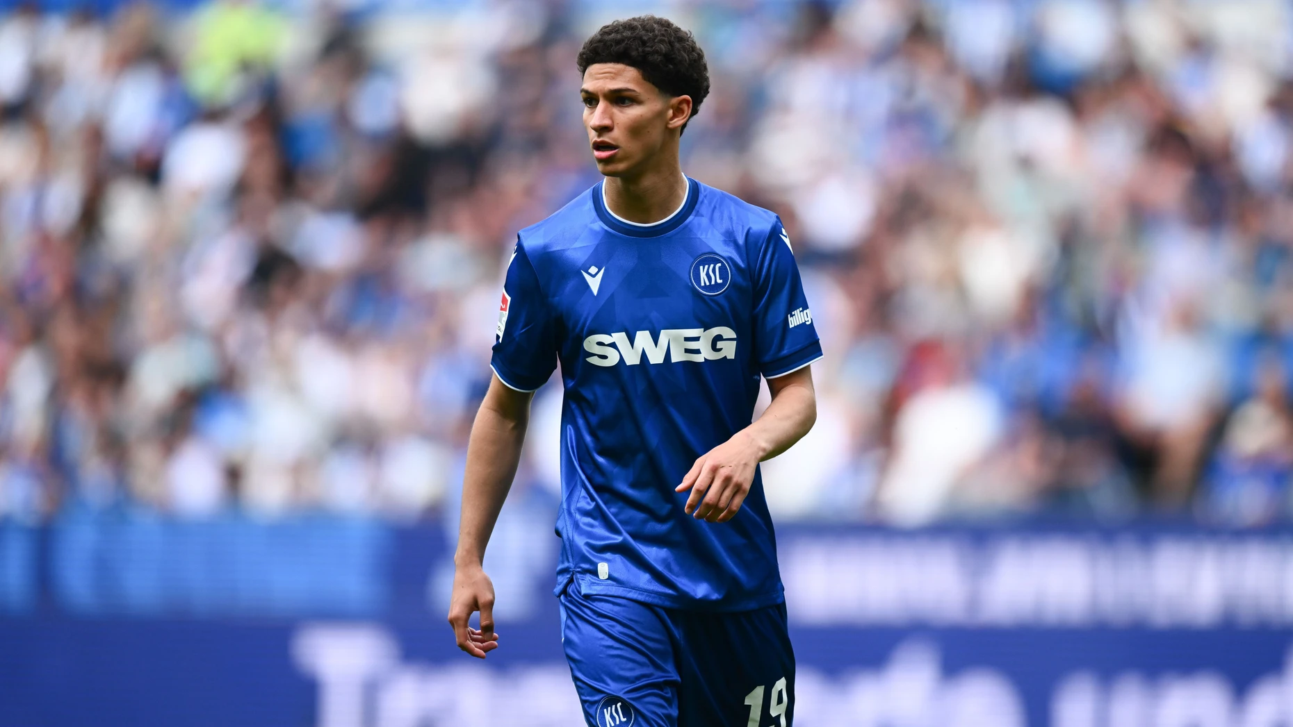 Vor dem Sprung nach Frankfurt? Ben Farhat im Trikot des KSC.