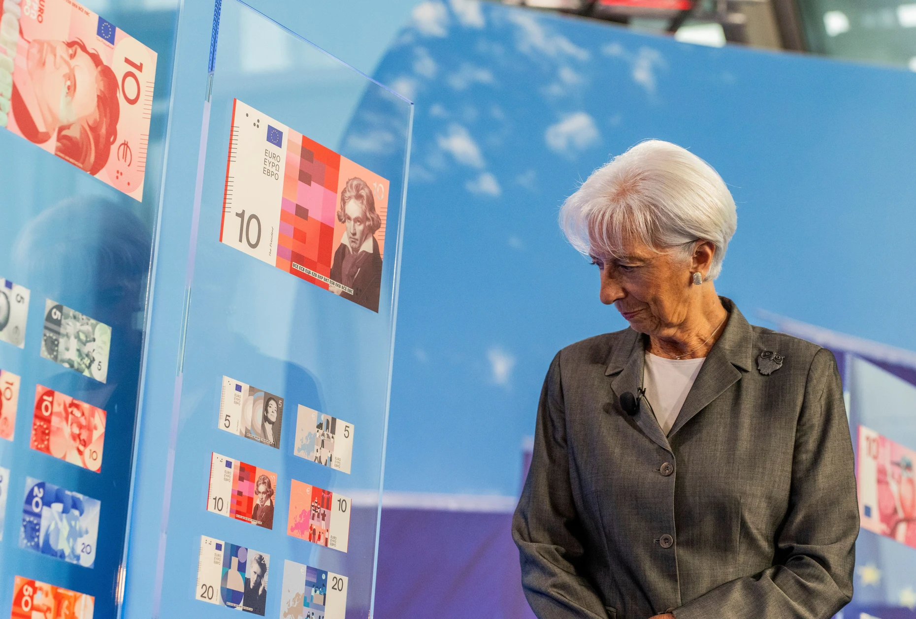 Welcher darf es sein? Die EZB-Präsidentin Christine Lagarde äußerte sich dazu nicht.