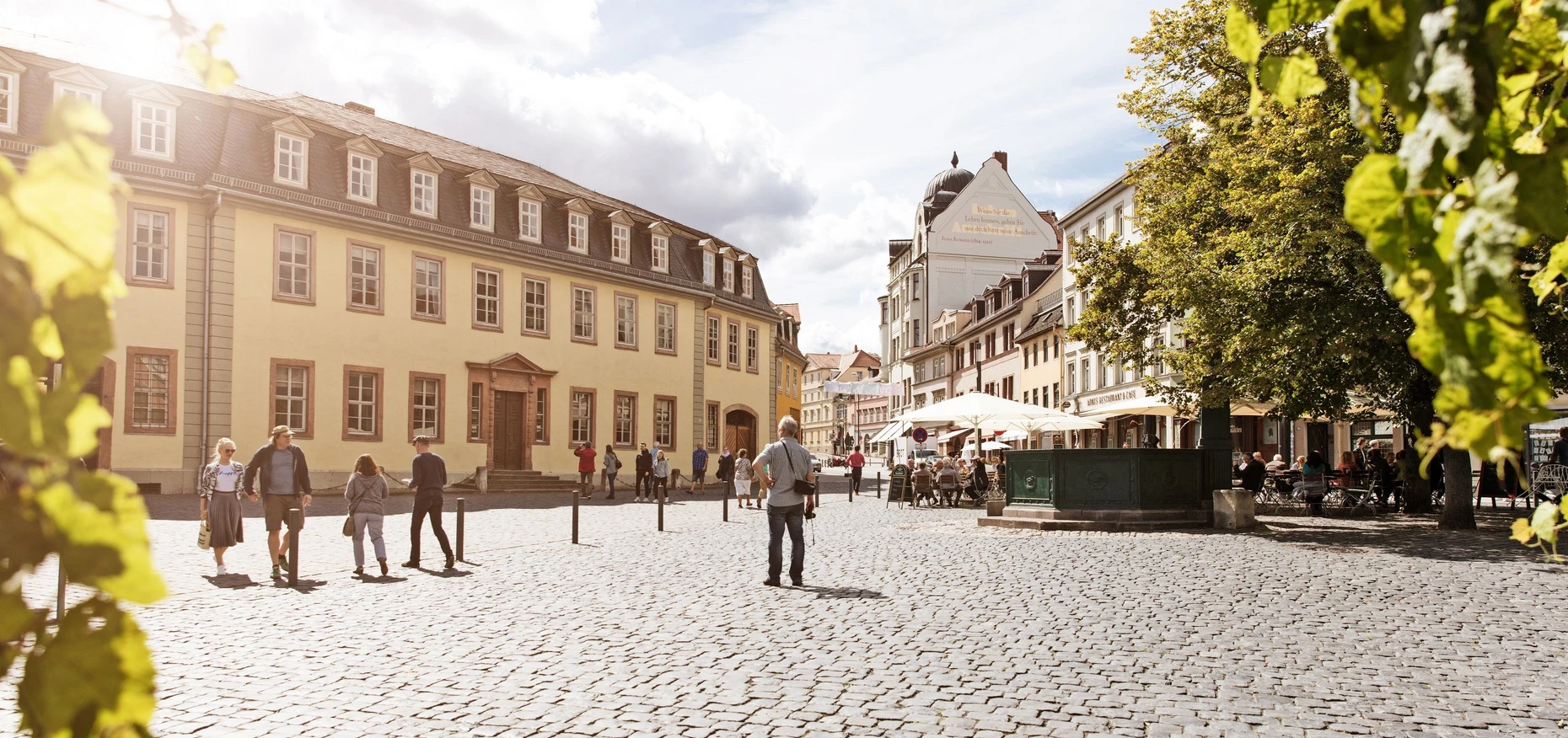 Zu Hause beim Dichterfürsten: In seinem Wohnhaus am Frauenplan wird Goethe als Mythos inszeniert, nicht als Mensch.