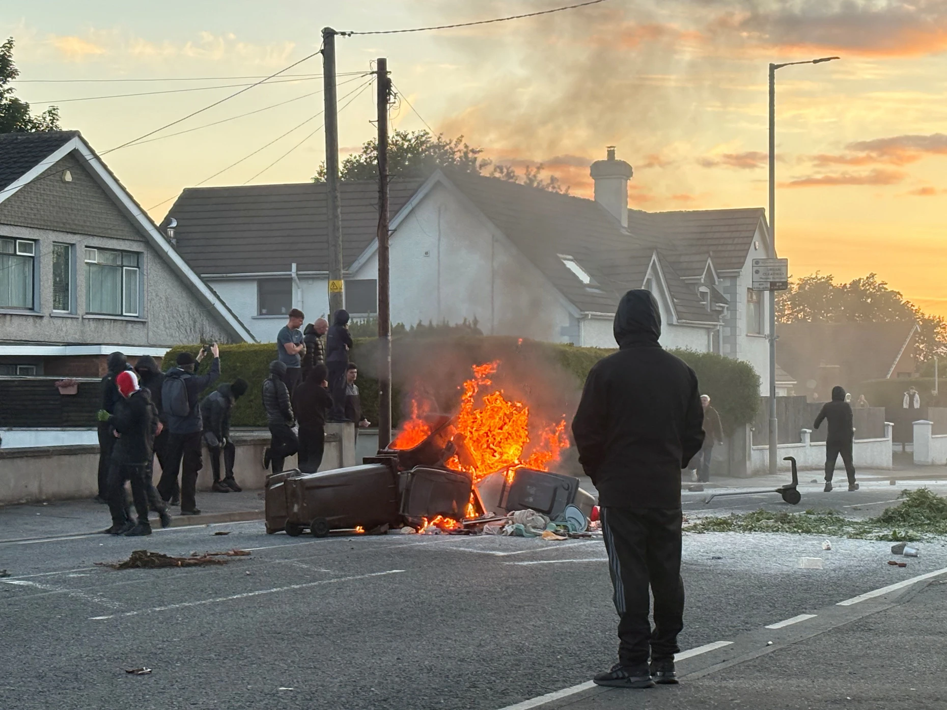 Ausschreitungen in Belfast