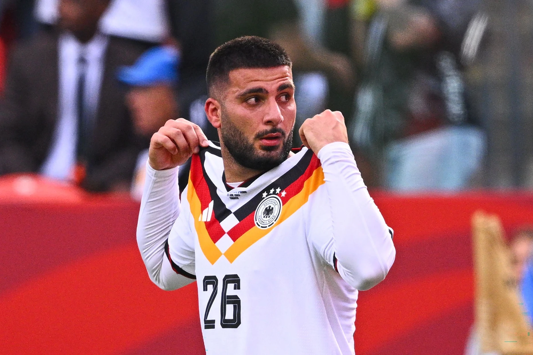 Deniz Undav jubelt am Samstag nach seinem Tor zum 2:1 gegen die Elfenbeinküste.