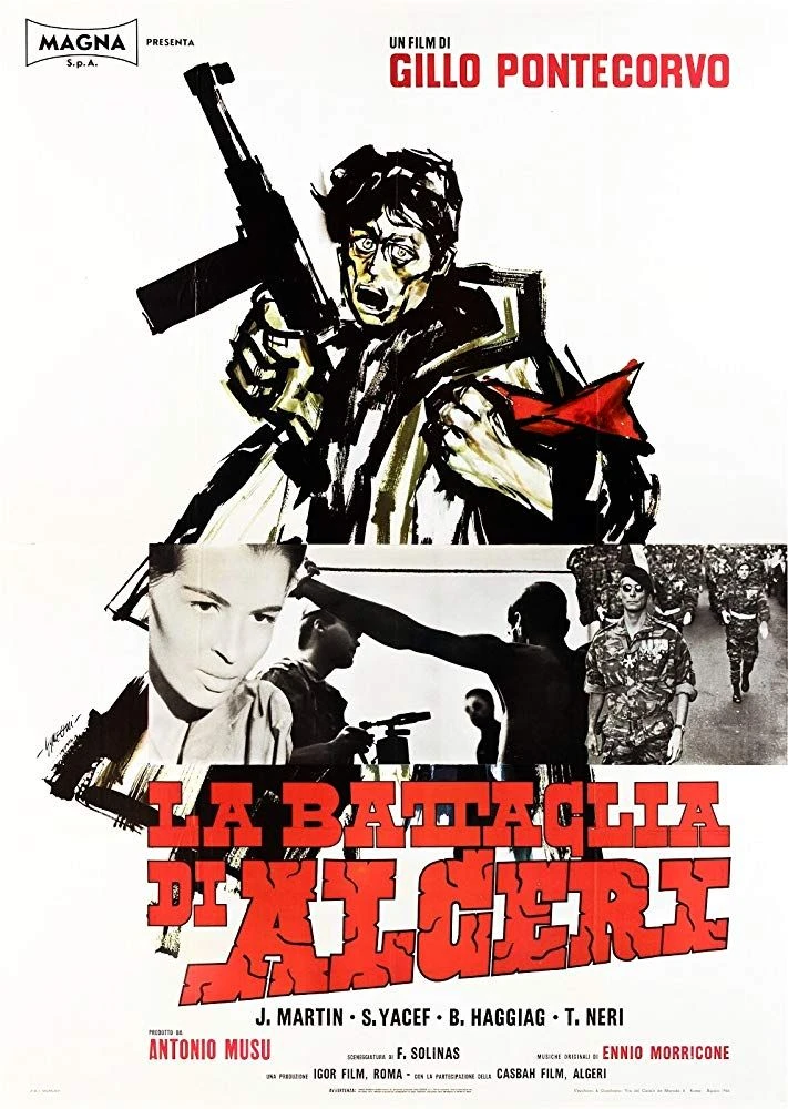 Filmplakat zu „Schlacht um Algier“