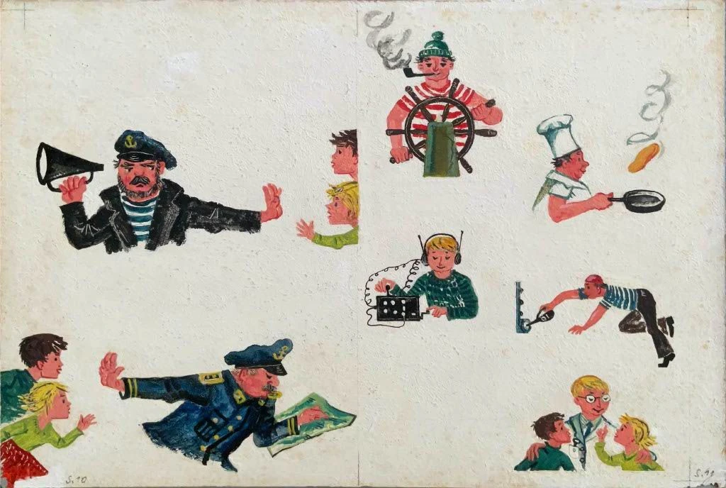 Illustres Personal: Viele Unterstützer wollen „Mobbi“ im Kinderbuch helfen.
