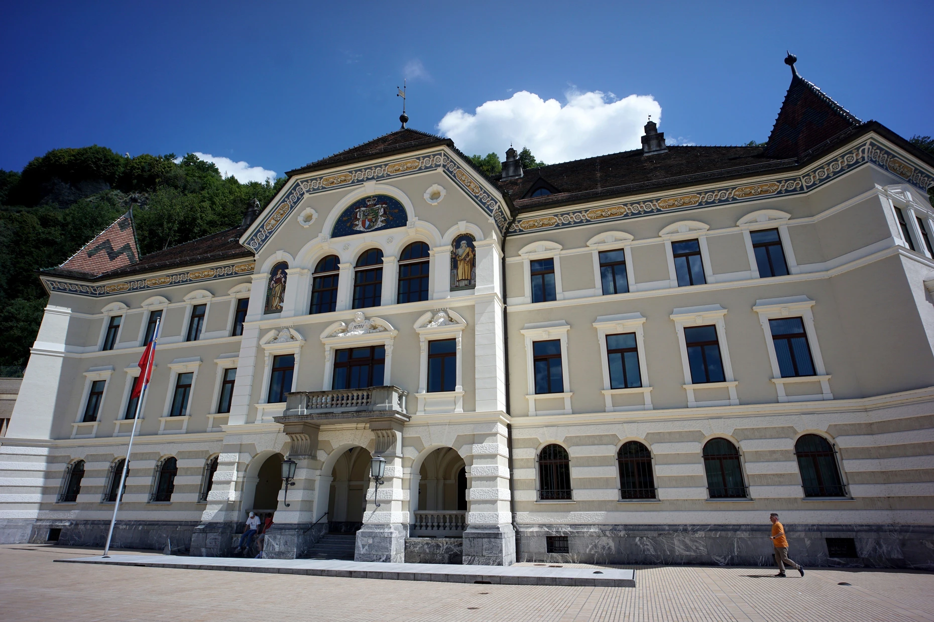 Regierungsgebäude in Liechtenstein