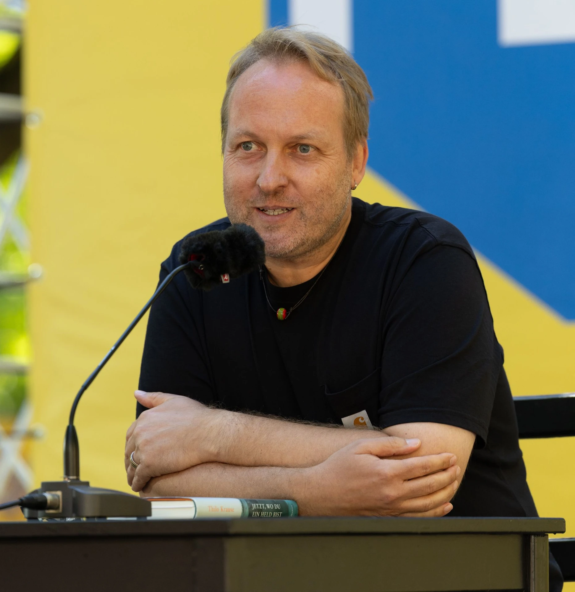 Thilo Krause beim Auftritt in Erlangen